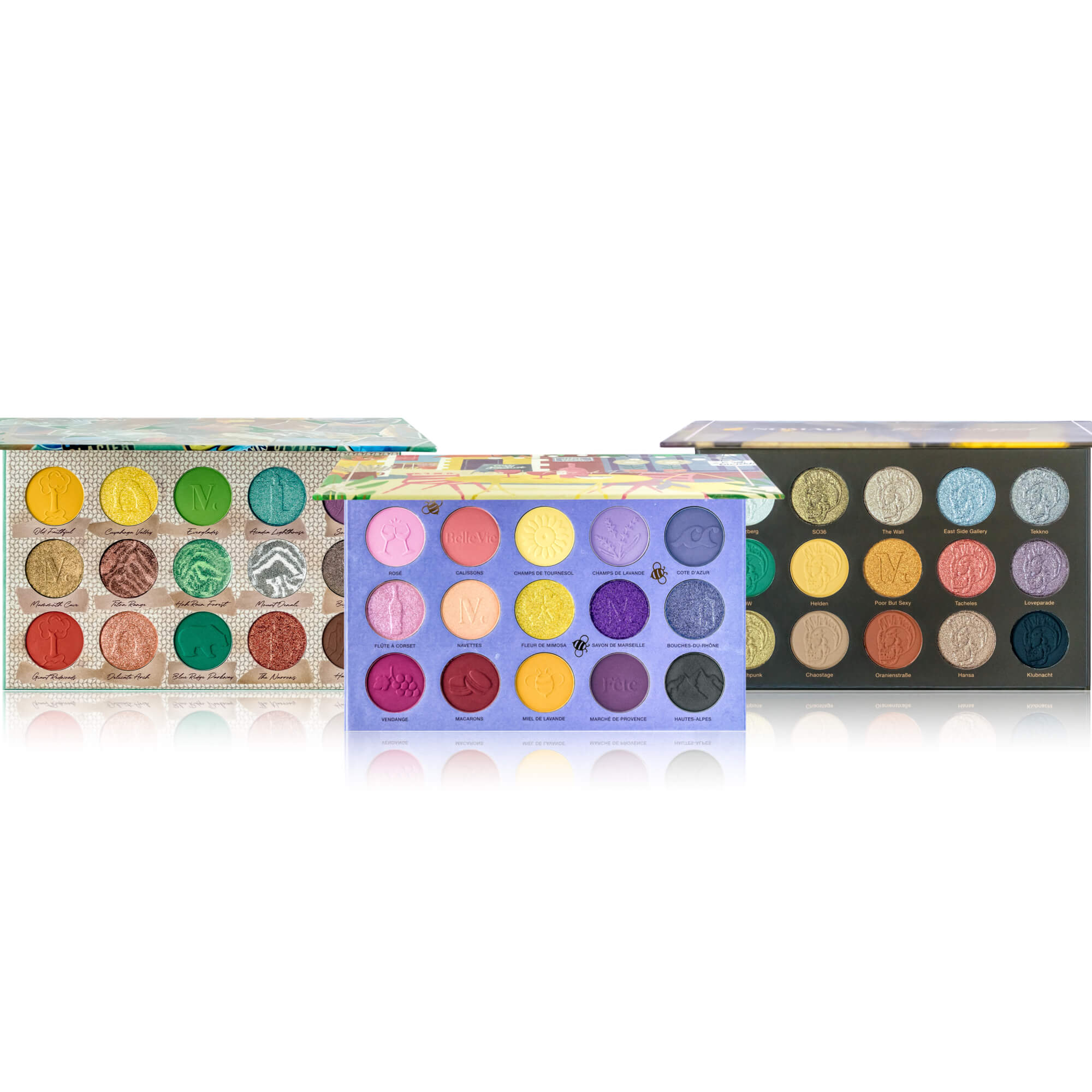 Combo Pack - America's Parks, Fêtes de Provence & Berlin Untergrund Palettes