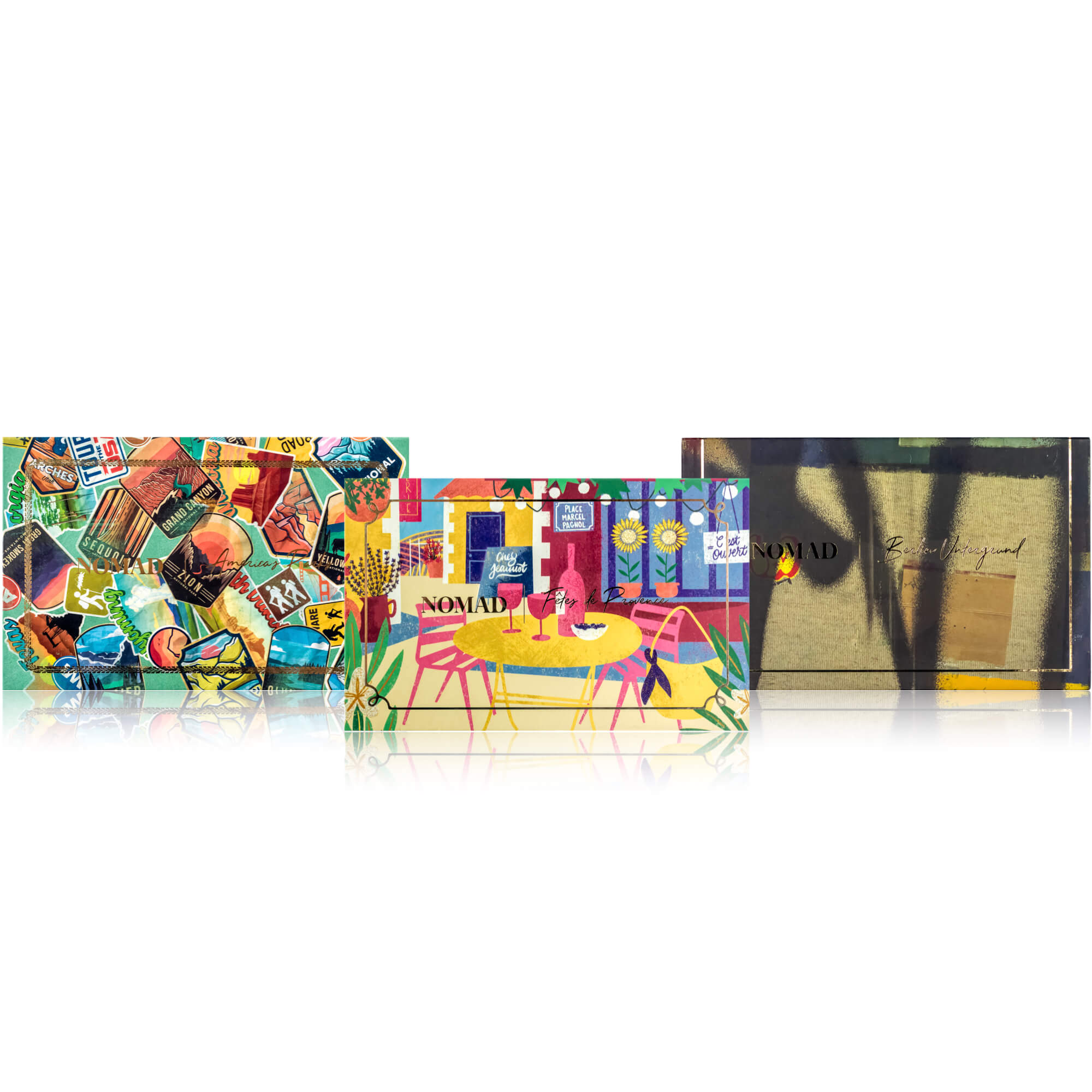 Combo Pack - America's Parks, Fêtes de Provence & Berlin Untergrund Palettes