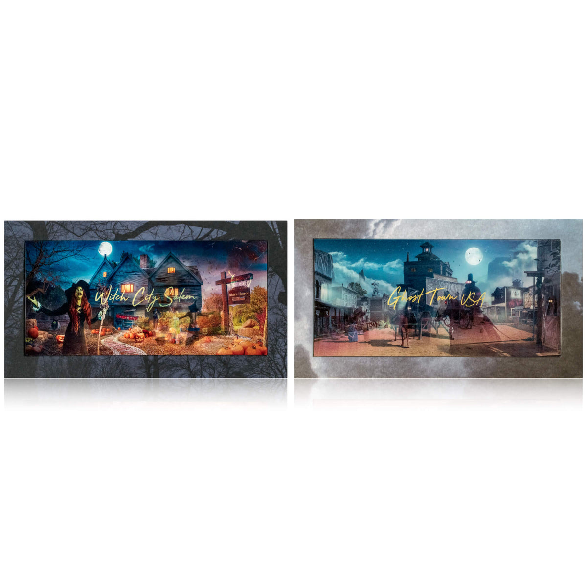 Spooky Season Duo Pack - Witch City Salem & Ghost Town USA Palettes