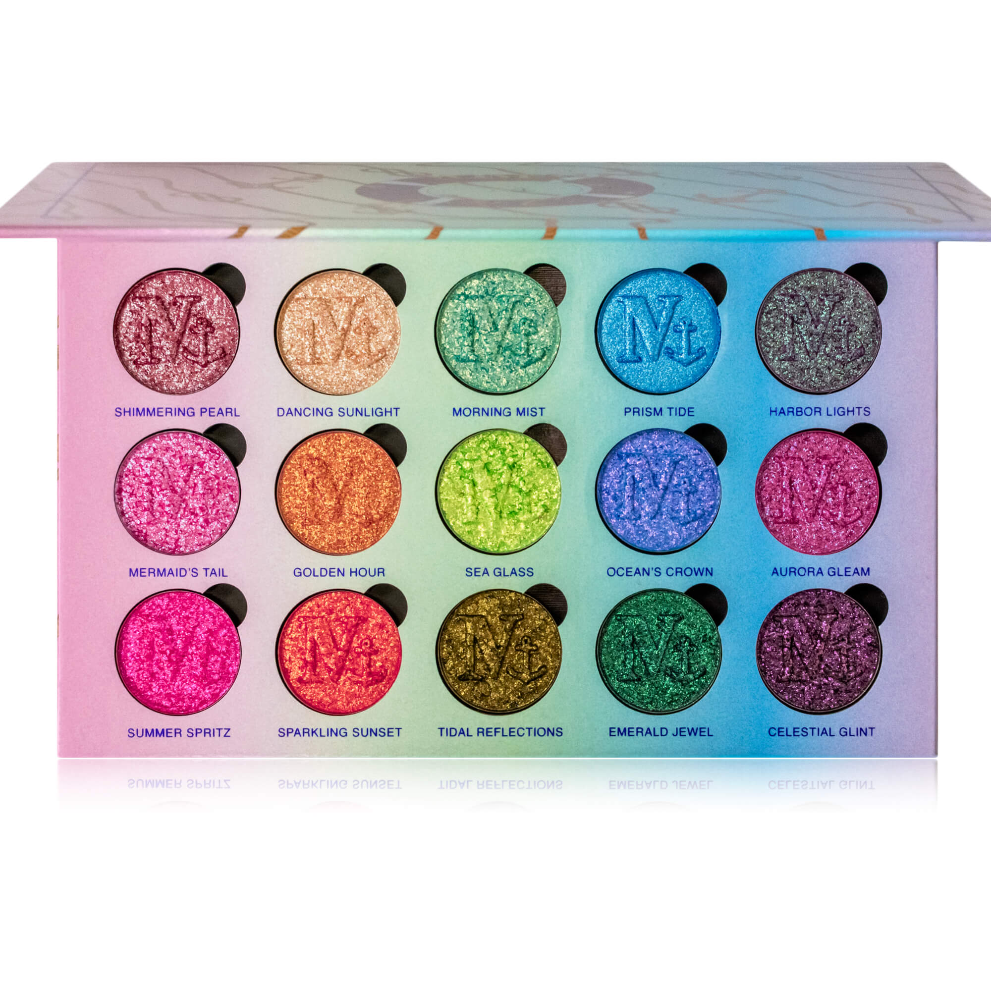 Aurora Cruise Intense Shimmer Color Palette