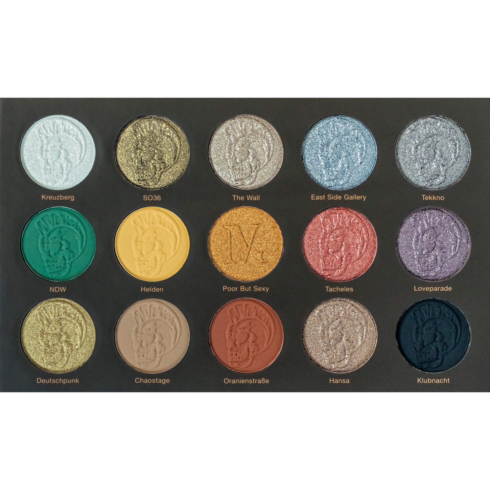 Berlin Untergrund Intense Eyeshadow Palette