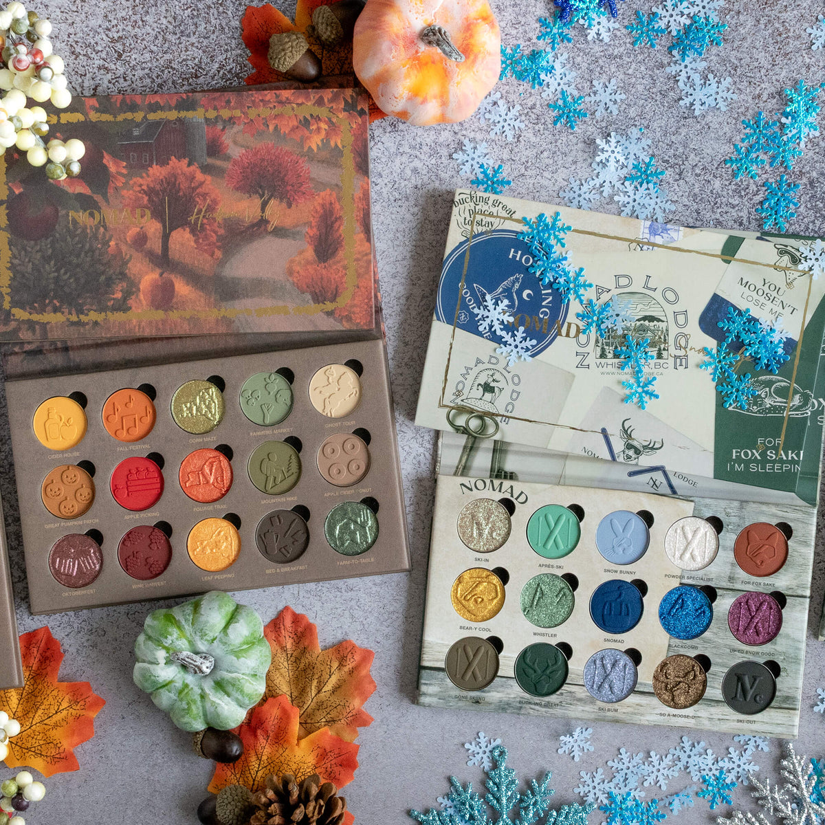 Autumn/Winter Duo Pack - Hudson Valley & Whistler Snow Lodge Palettes