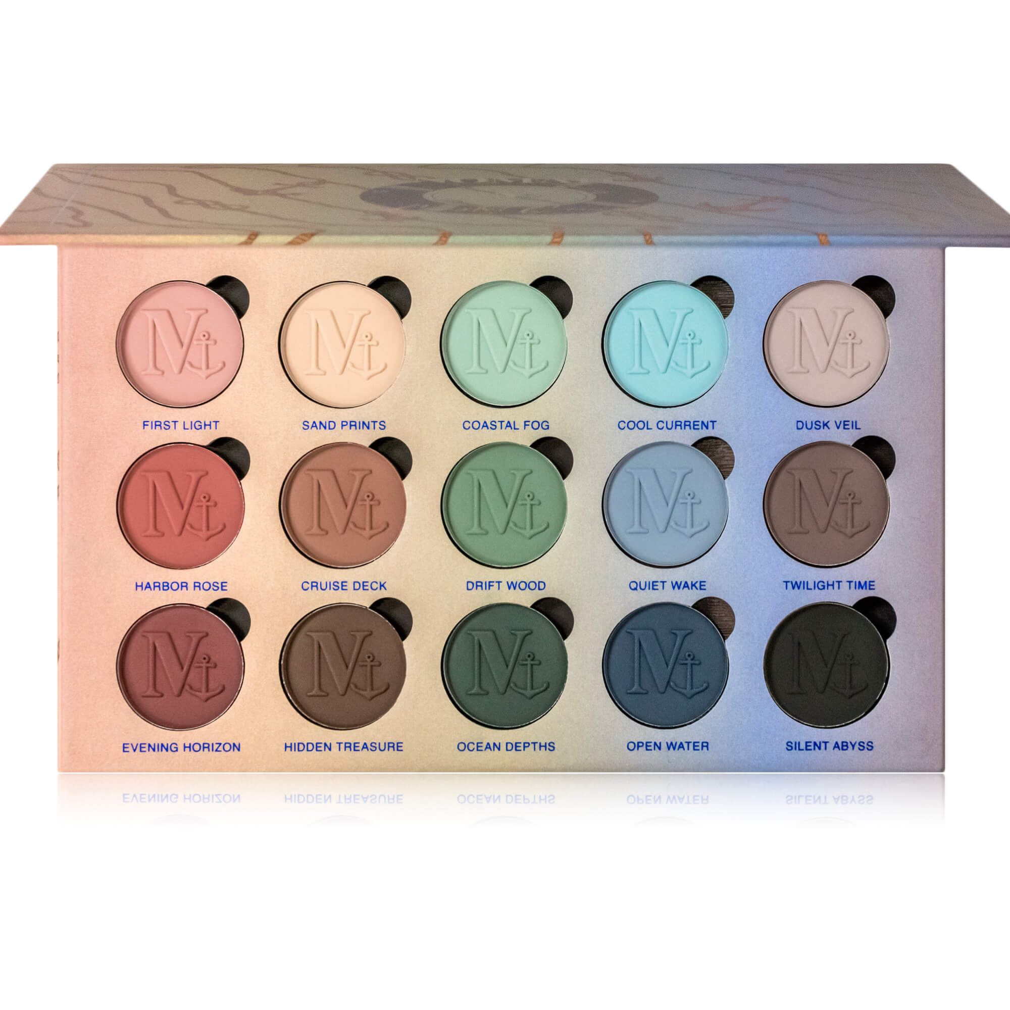 Coastal Cruise Intense Matte Color Palette