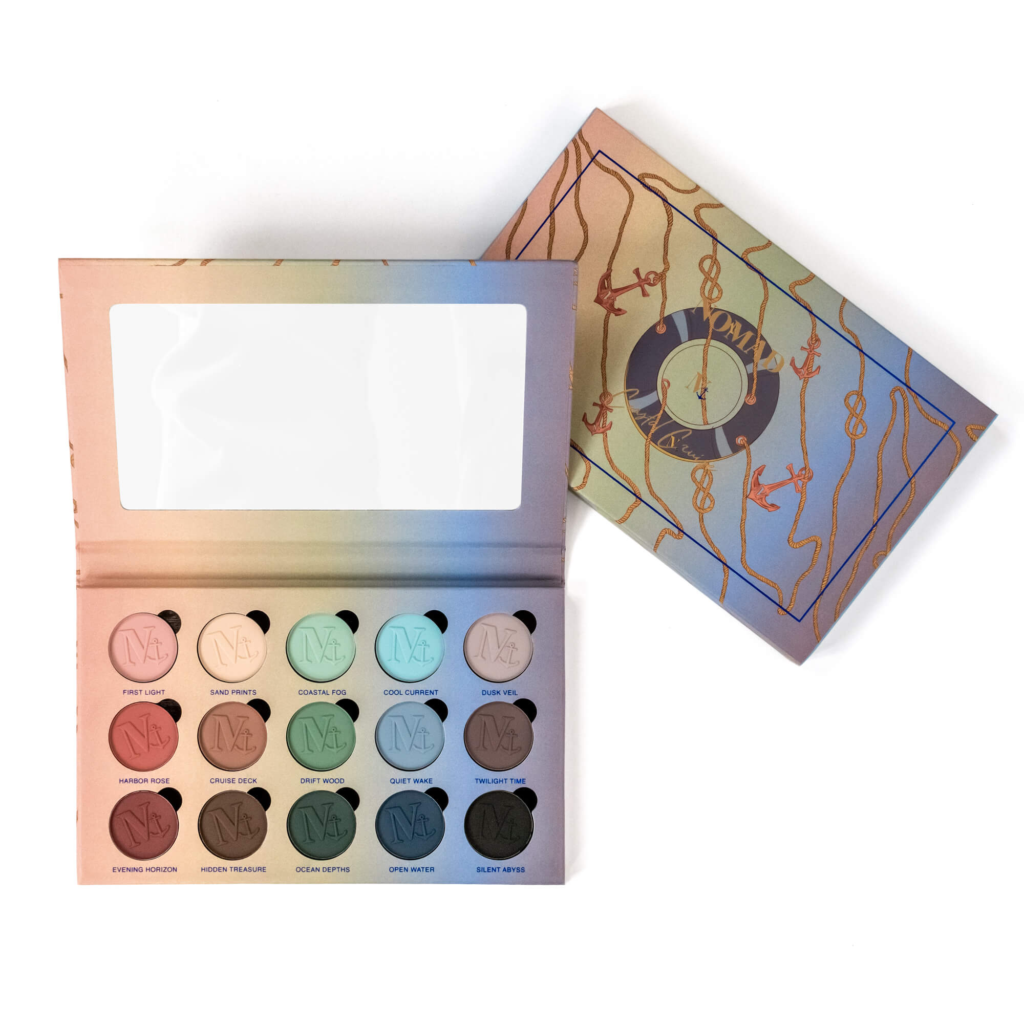 Coastal Cruise Intense Matte Color Palette