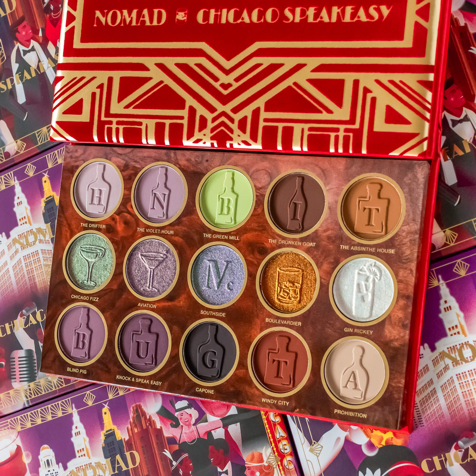Chicago Speakeasy Intense Color & Chrome Palette