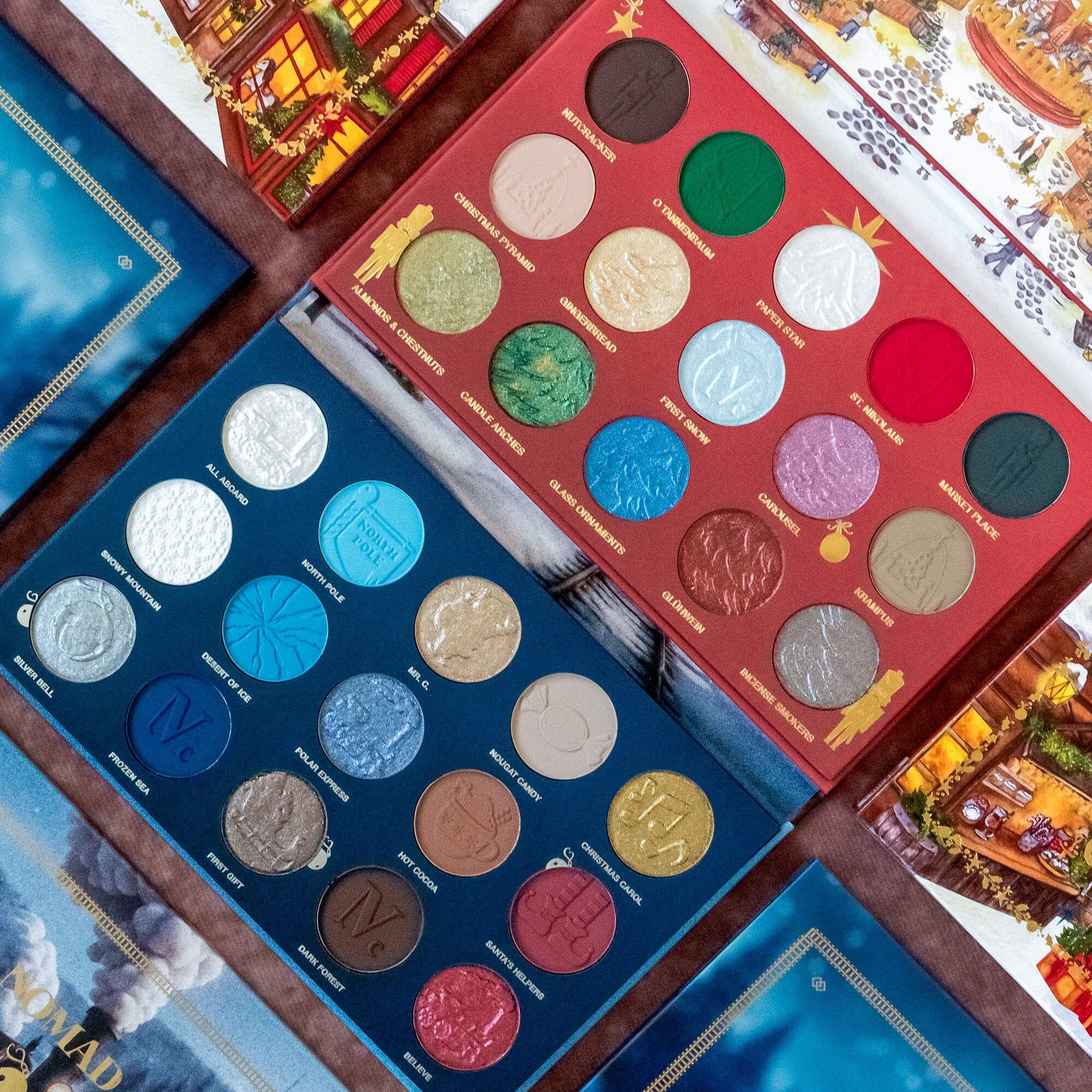 Holiday Season Duo Pack - Christkindlmarkt & Polar Express Palettes