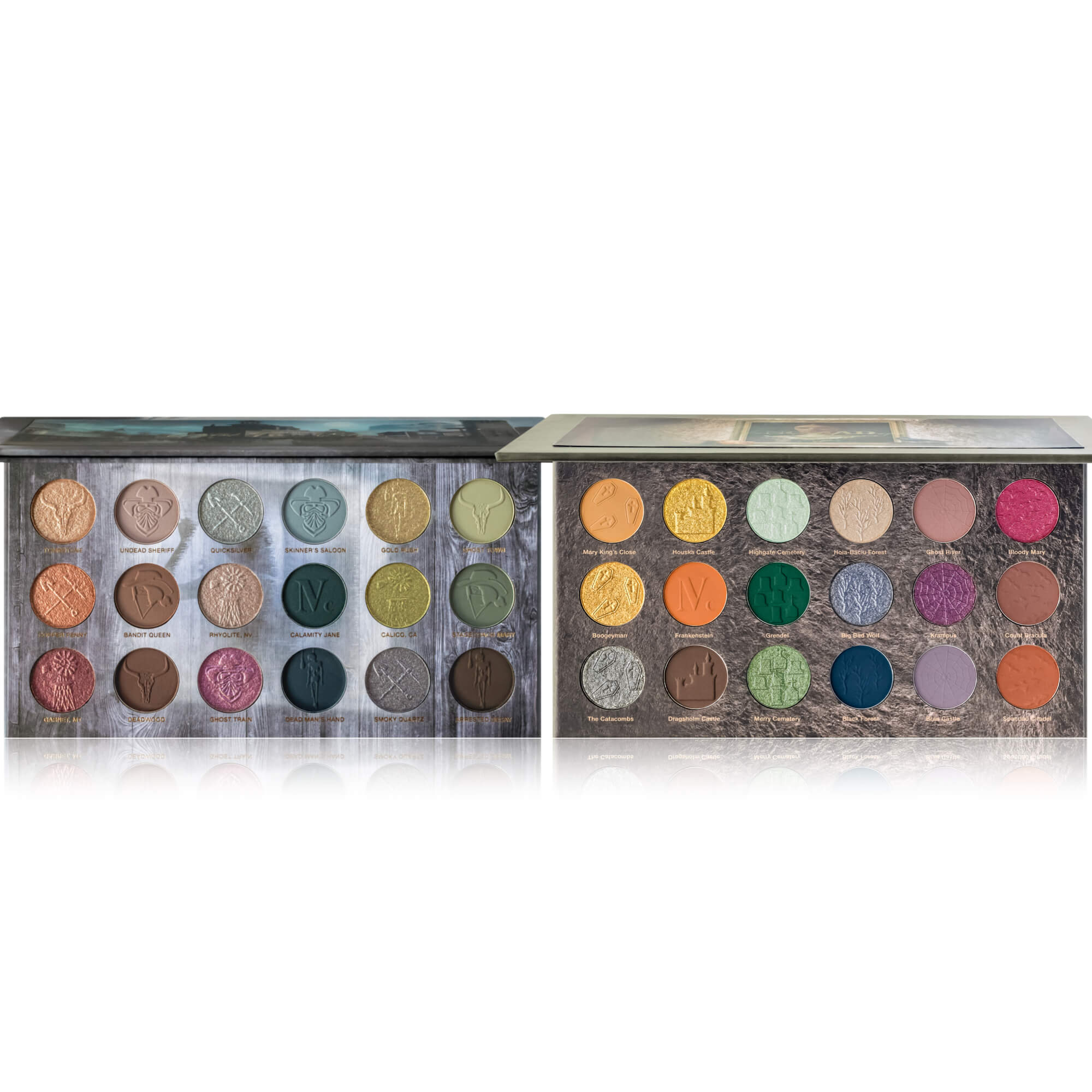 Duo Pack - Ghost Town USA & Haunted Europe Intense Eyeshadow Palettes