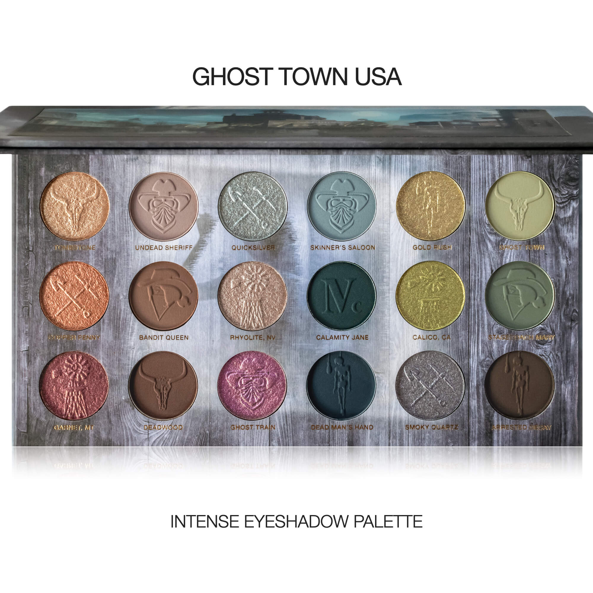 Duo Pack - Ghost Town USA & Haunted Europe Intense Eyeshadow Palettes