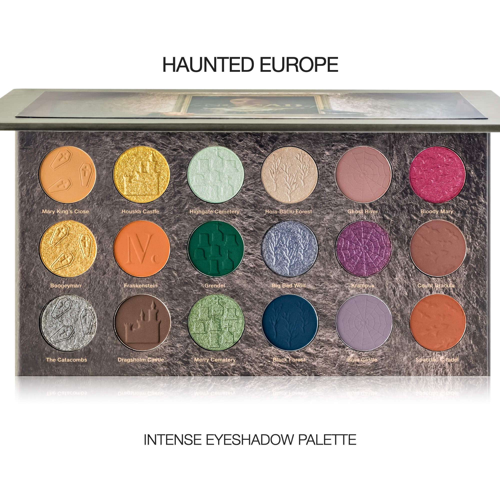 Duo Pack - Ghost Town USA & Haunted Europe Intense Eyeshadow Palettes