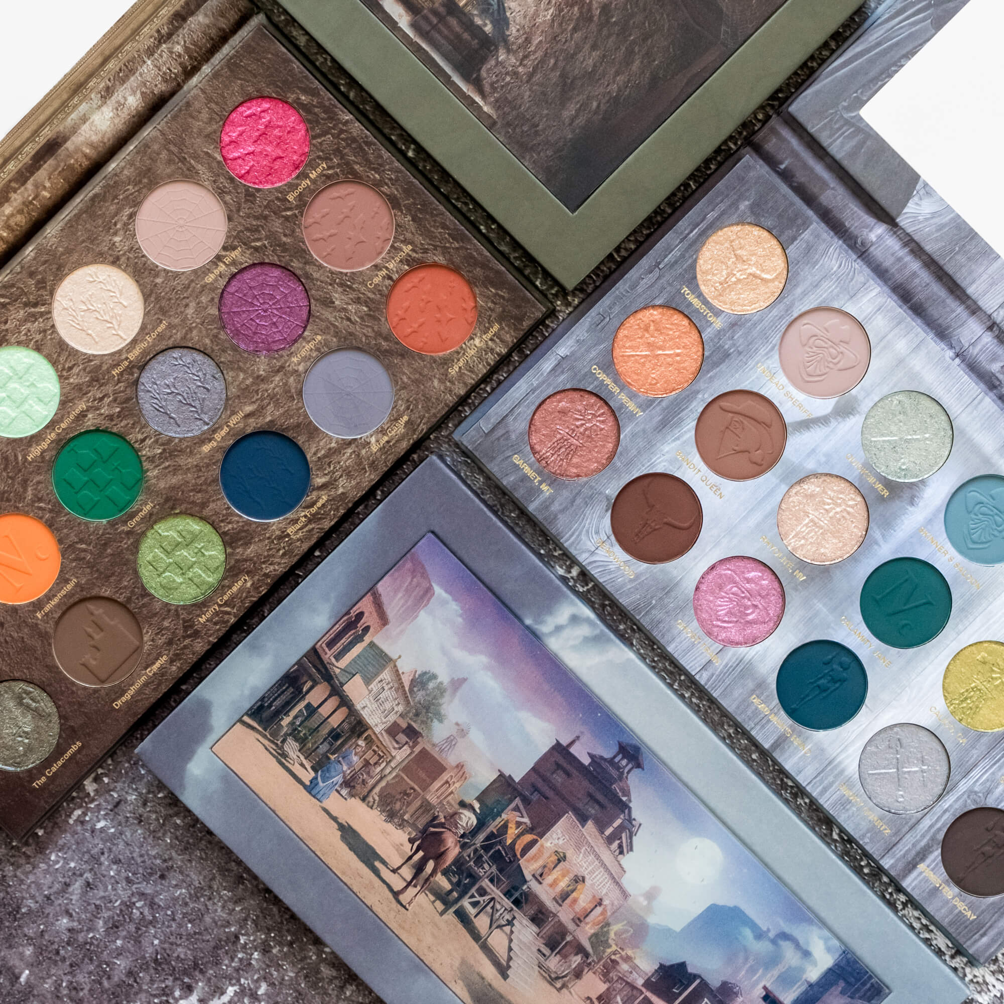 Duo Pack - Ghost Town USA & Haunted Europe Intense Eyeshadow Palettes