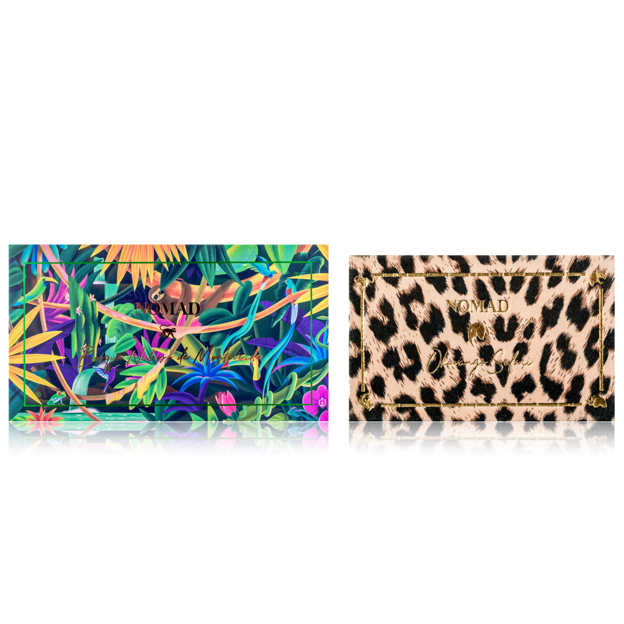 Duo Pack - Monteverde Cloud Forest Intense Color Palette & Okavango Safari Intense Eyeshadow Palette