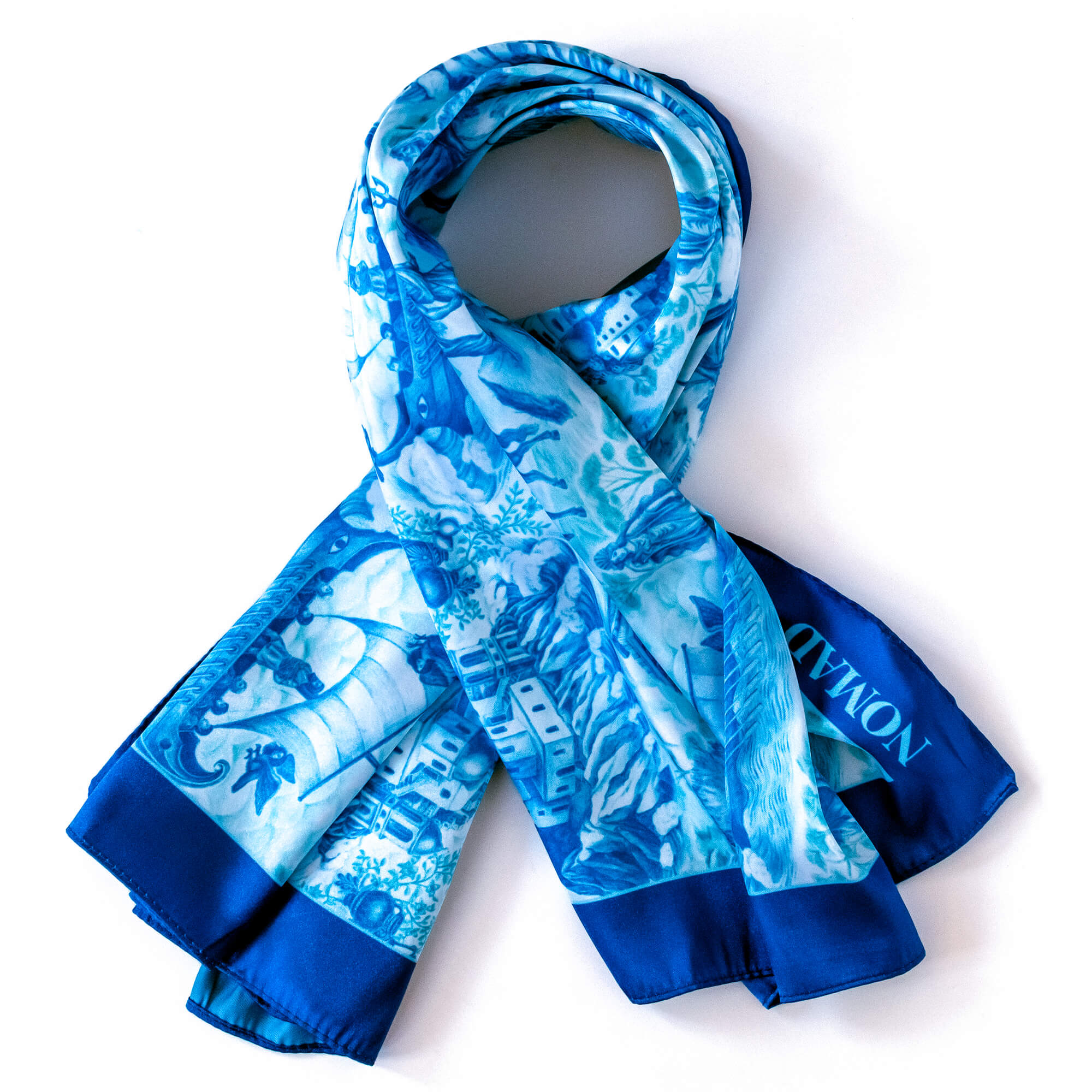 Greek Odyssey Satin Scarf