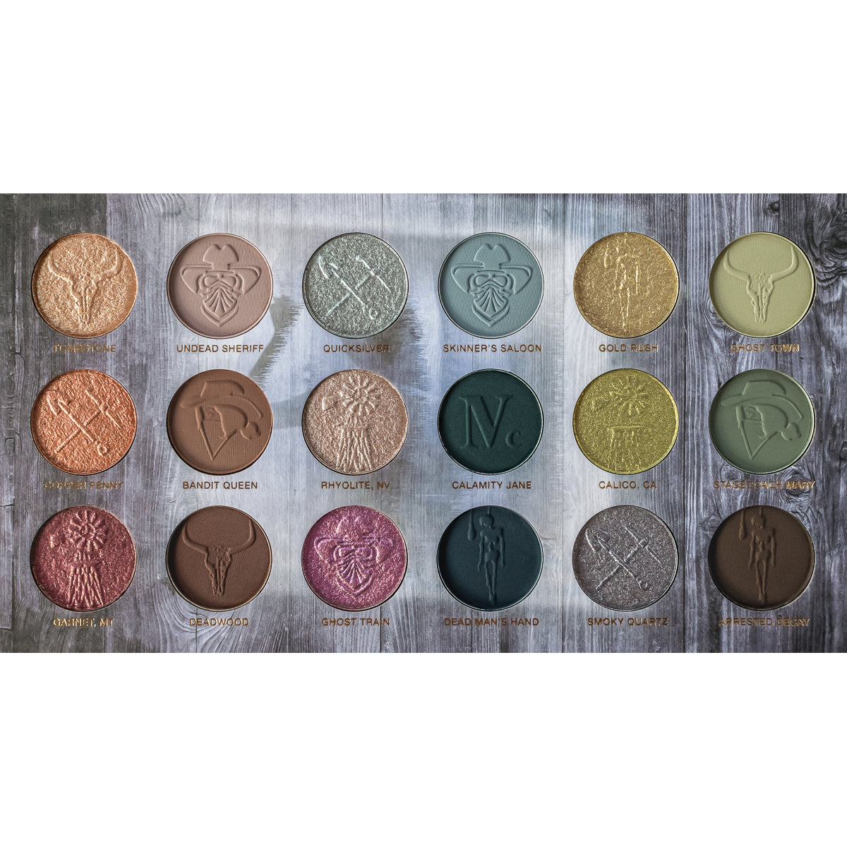 Ghost Town USA Intense Eyeshadow Palette