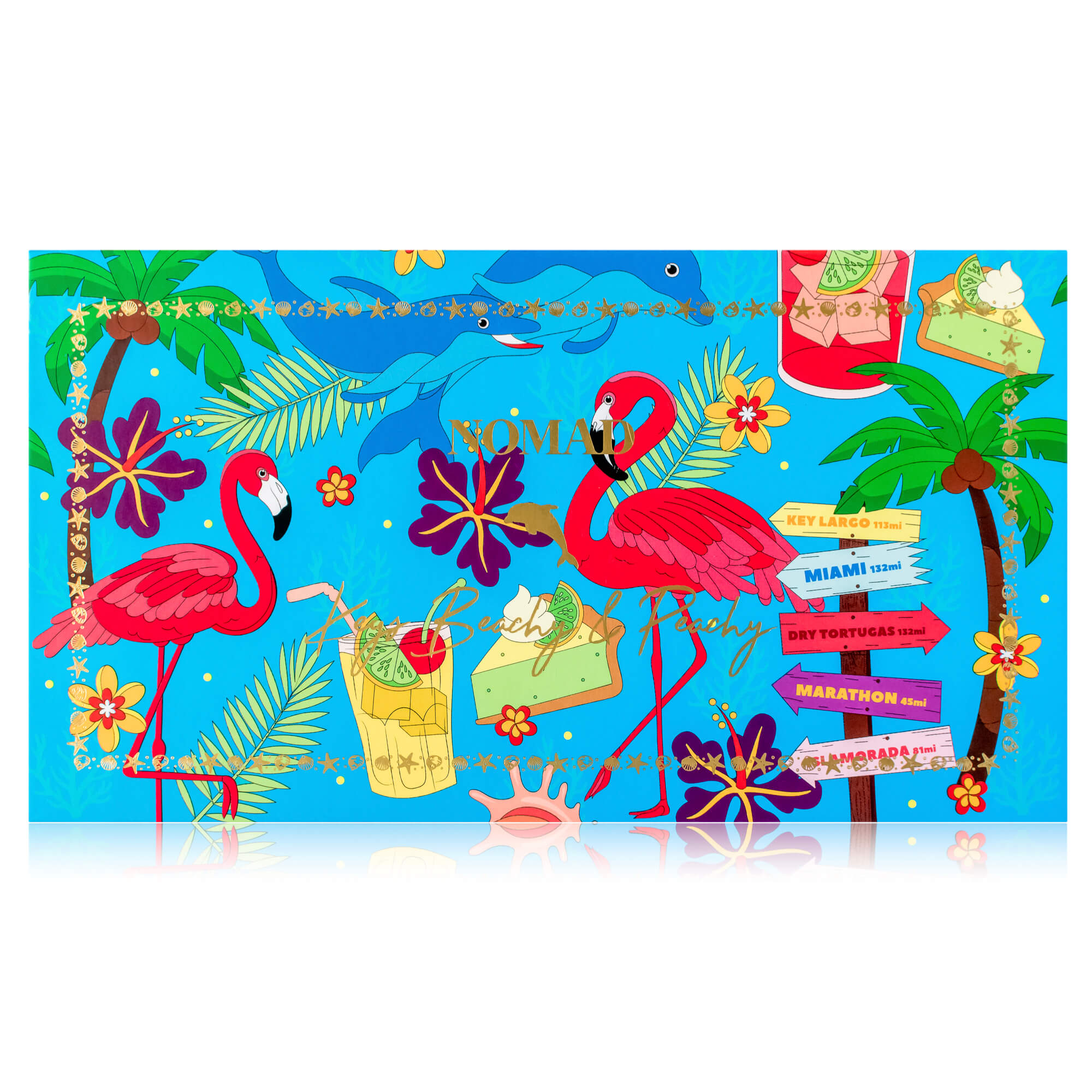Keys Beachy & Peachy Intense Color Palette