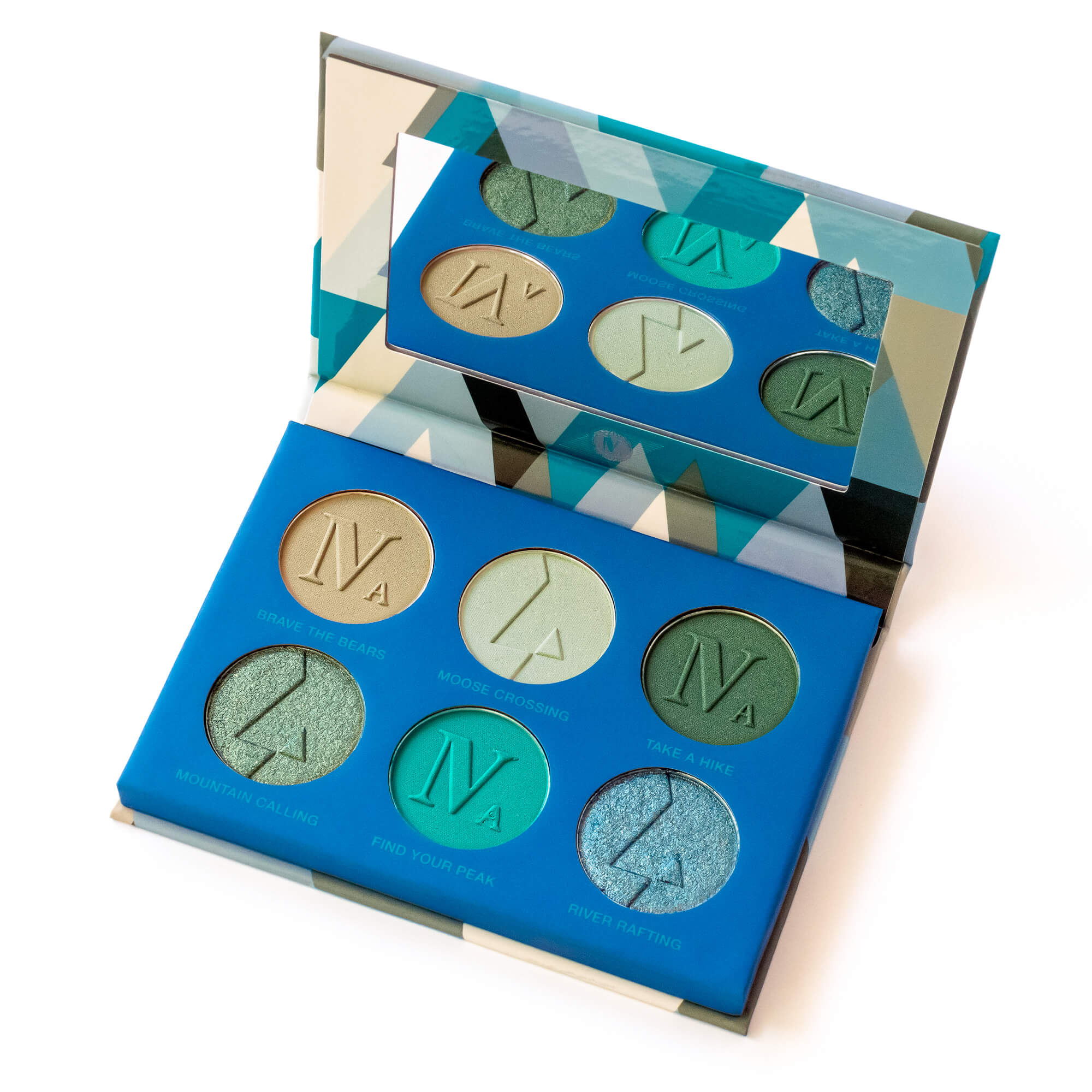 NOMAD Air - Canadian Rockies YXC Travel Eyeshadow Palette