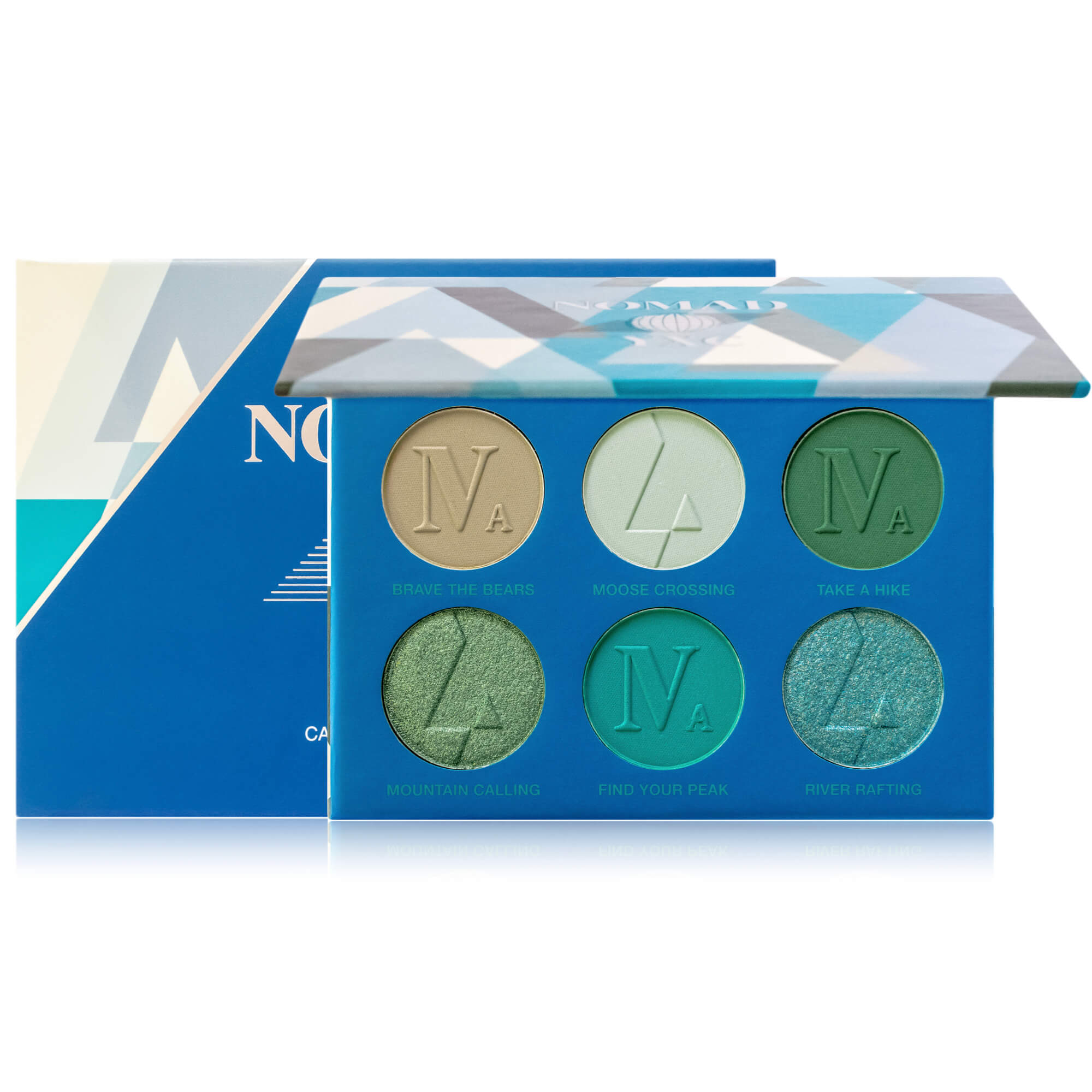 NOMAD Air - Canadian Rockies YXC Travel Eyeshadow Palette