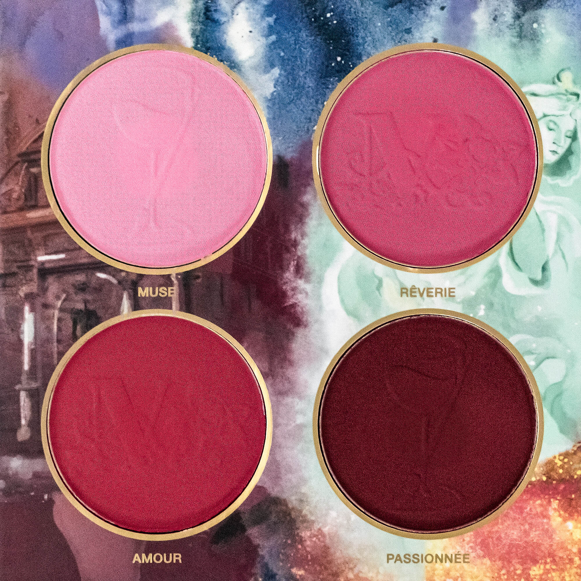 Paris La Bohème Crème Rouge Face Palette