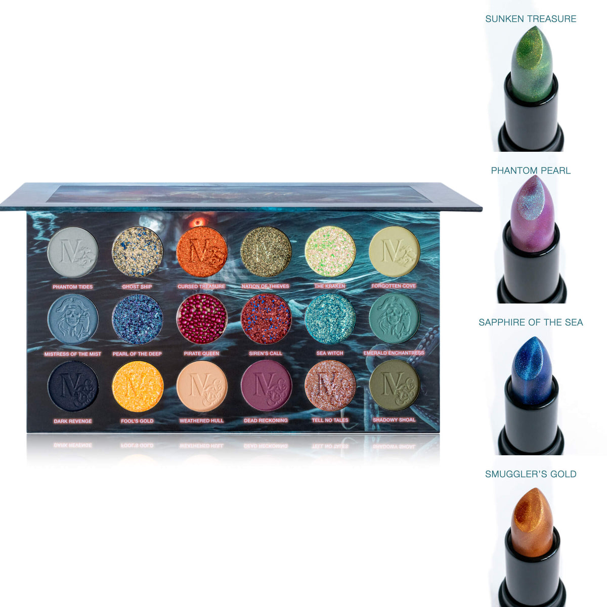 Phantom Tides Duo Pack - Palette & Lipstick