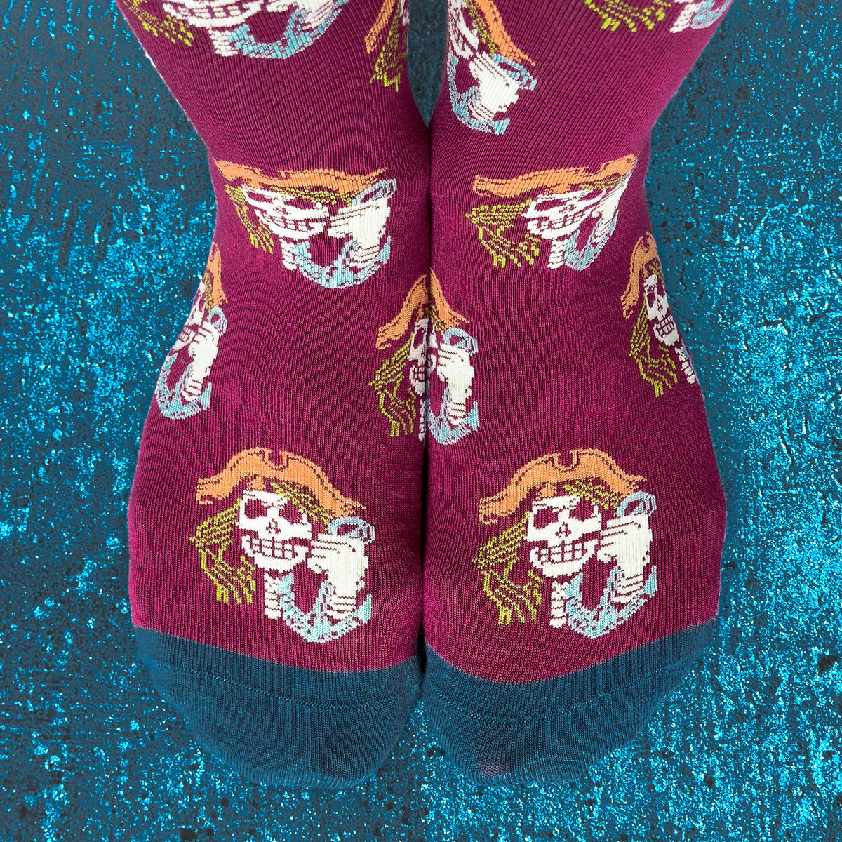 Pirate Queen Bamboo Socks