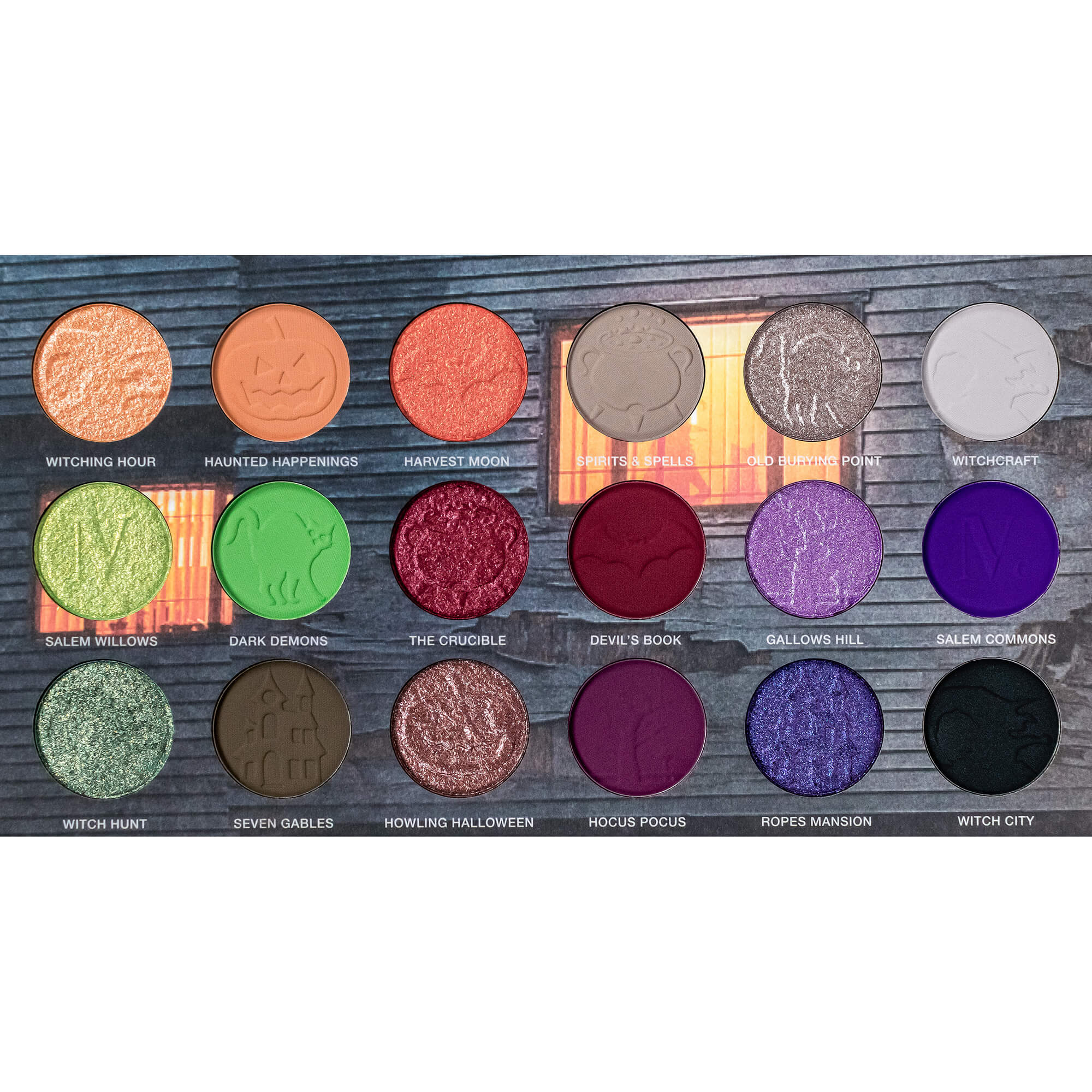 Witch City Salem Intense Color Palette