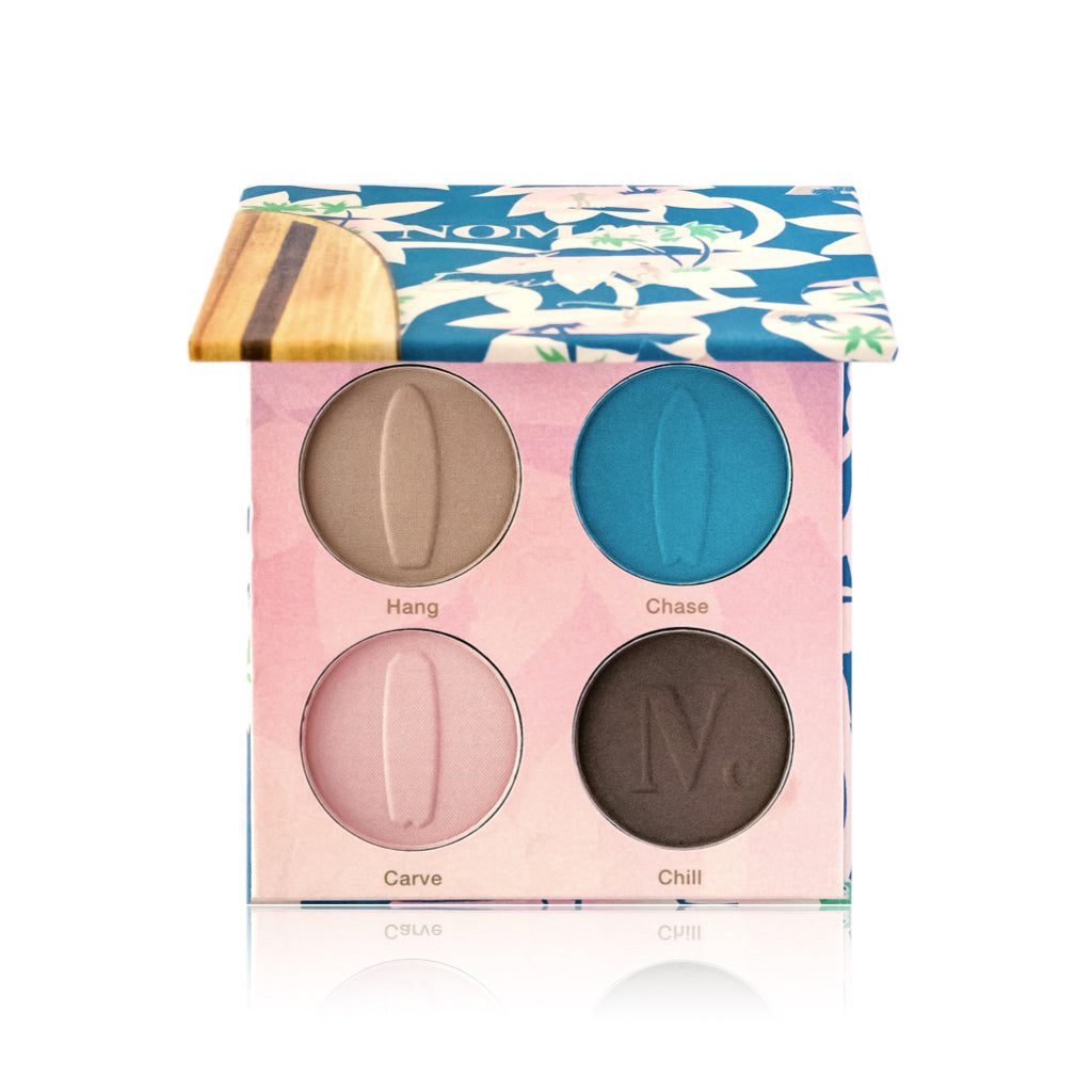 NOMAD x California Encinitas Surf Shack Intense Eyeshadow Palette - Inside
