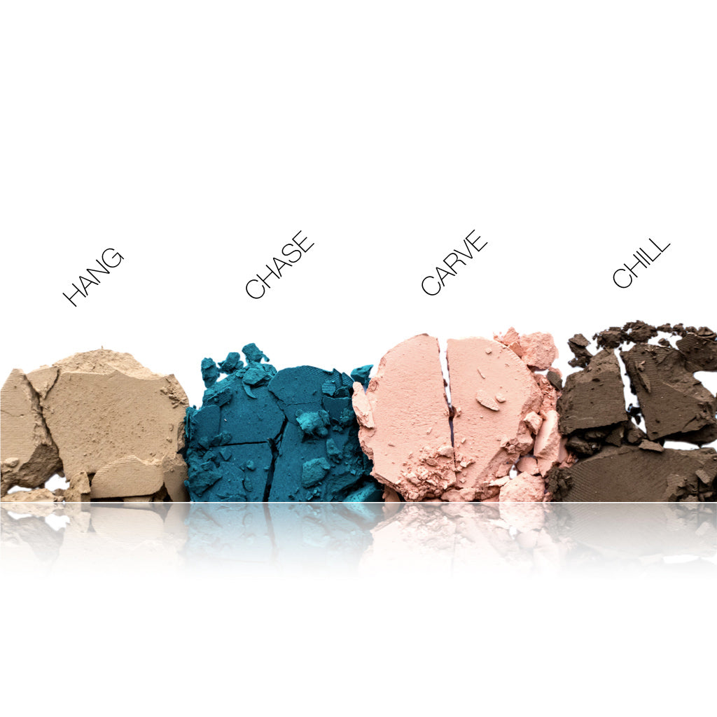 NOMAD x California Encinitas Surf Shack Intense Eyeshadow Palette - Bulk Shades