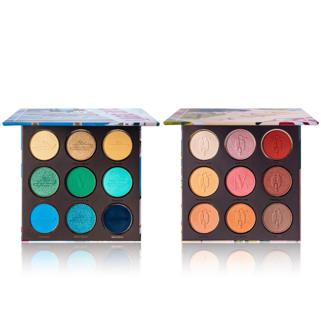 NOMAD x Italy Lake Como & Tuscany Eyeshadow Palette Duo Pack