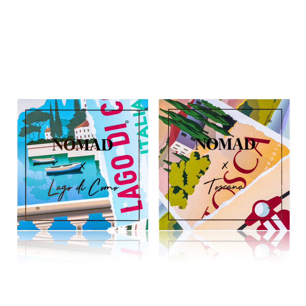 NOMAD x Italy Lake Como & Tuscany Eyeshadow Palette Duo Pack