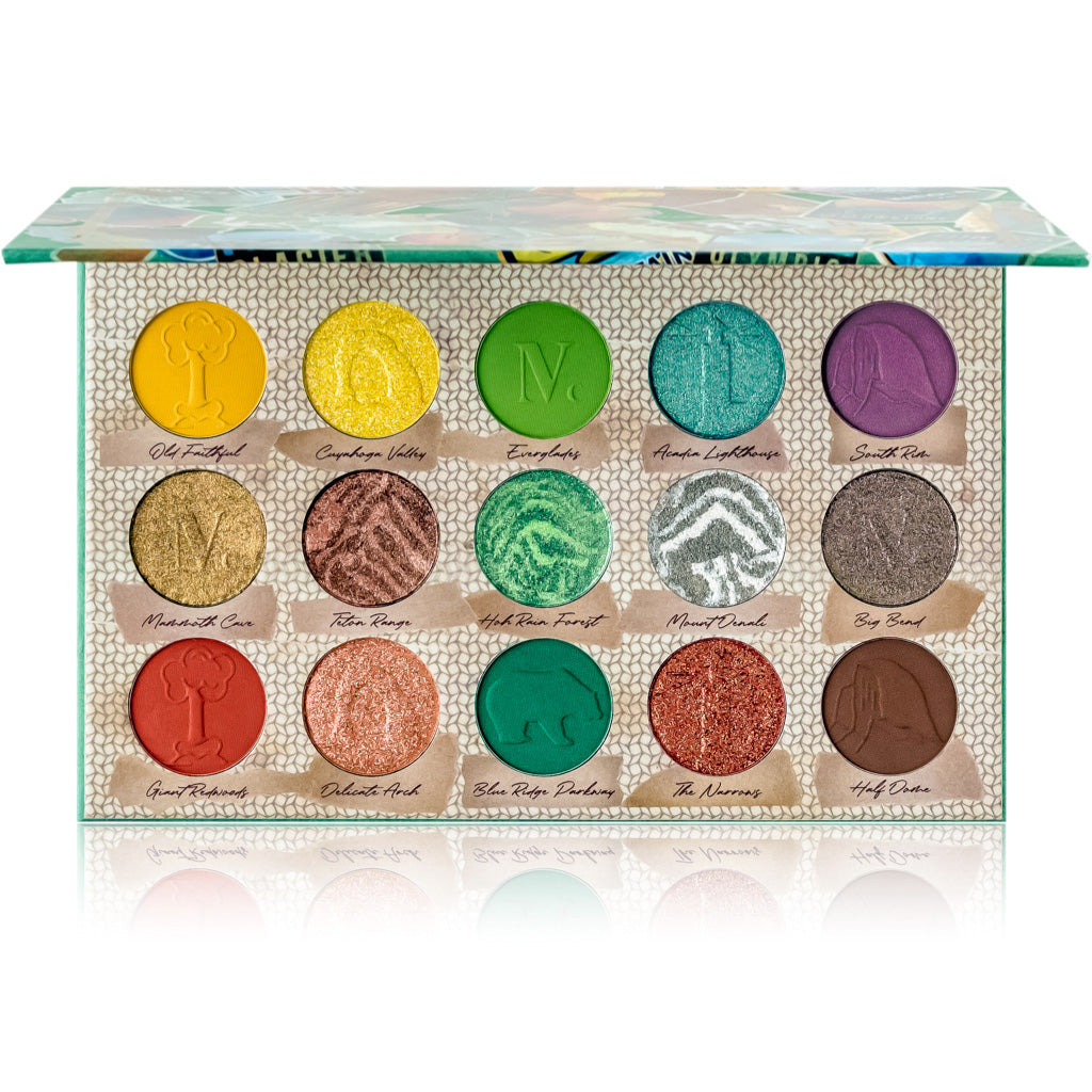 NOMAD x America's Parks Intense Eyeshadow Palette