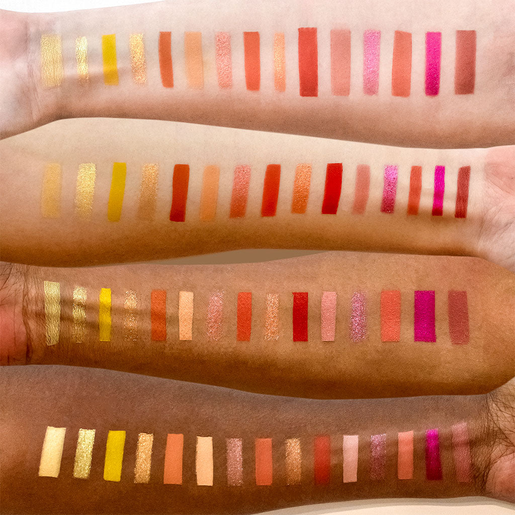 NOMAD x Cartagena Mágica Intense Eyeshadow Palette - Swatches