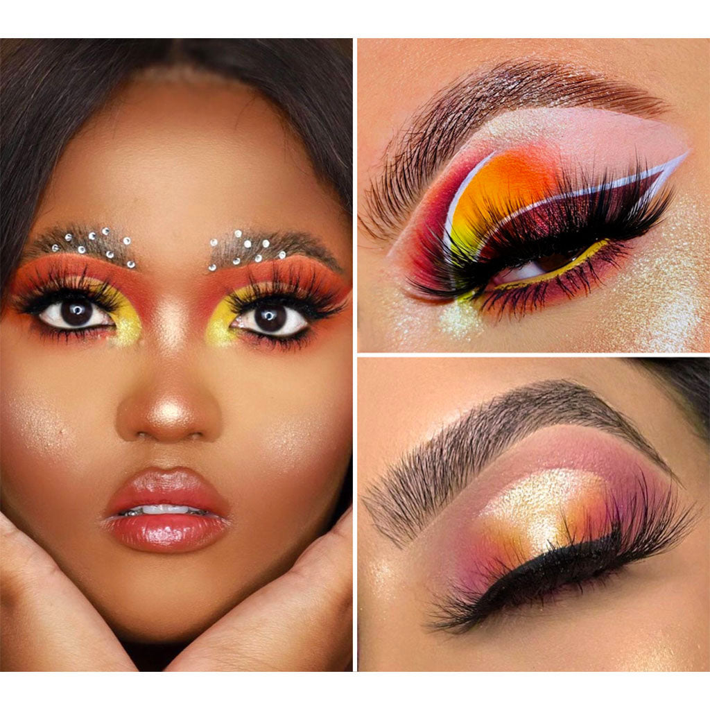 NOMAD x Cartagena Mágica Intense Eyeshadow Palette - Beauty Looks