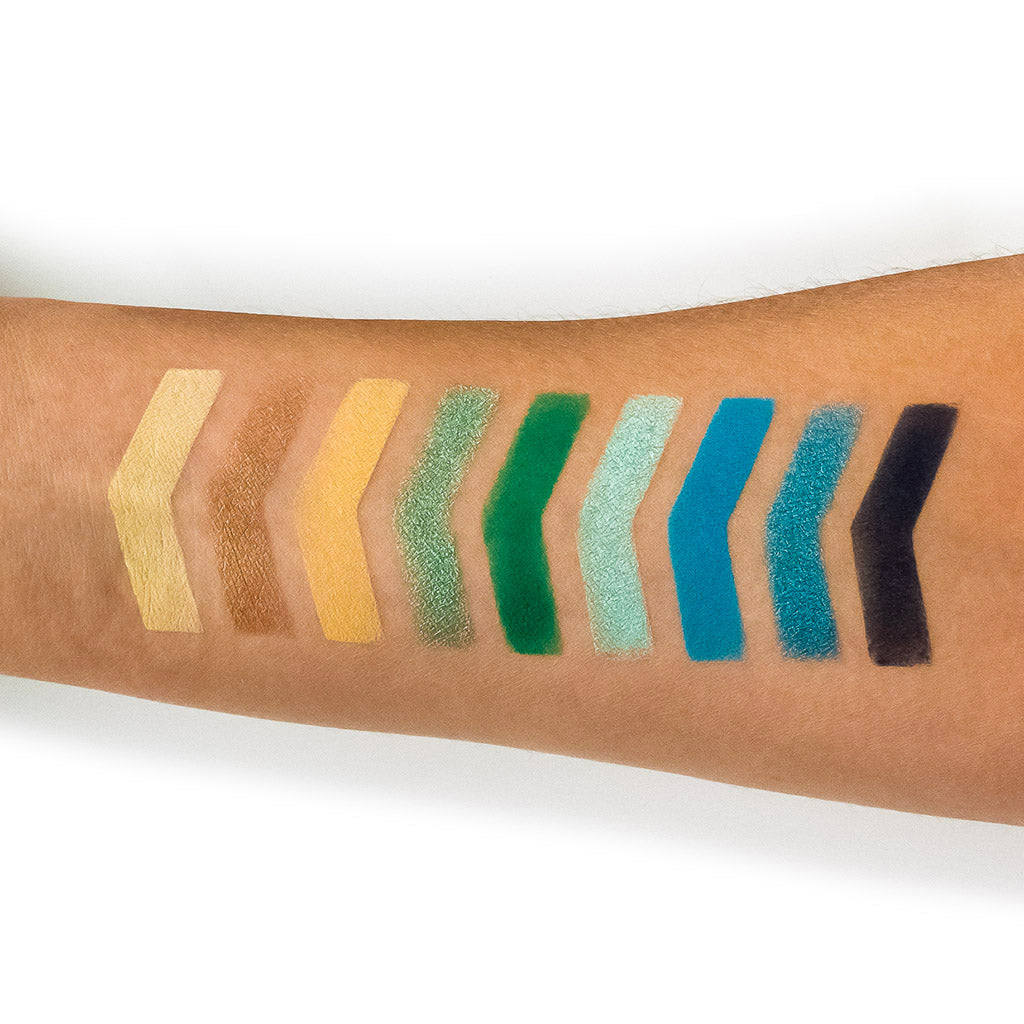 NOMAD x Lake Como Intense Eyeshadow Palette Swatches