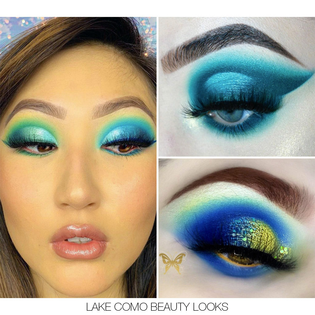 NOMAD x Italy Lake Como & Tuscany Eyeshadow Palette Duo Pack - Lake Como Beauty Looks