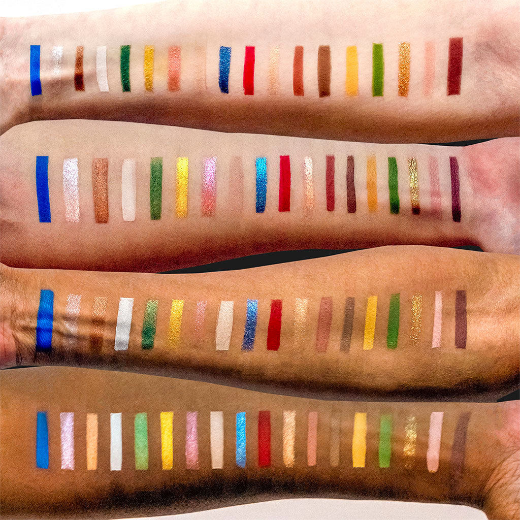 NOMAD x Orient Express Intense Eyeshadow Palette - Swatches