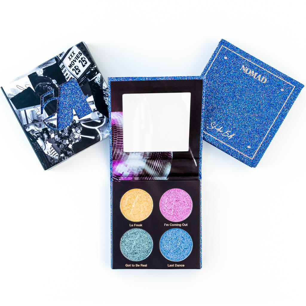 NOMAD x New York Studio 54 Discoshadow Palette - Inside & Outside