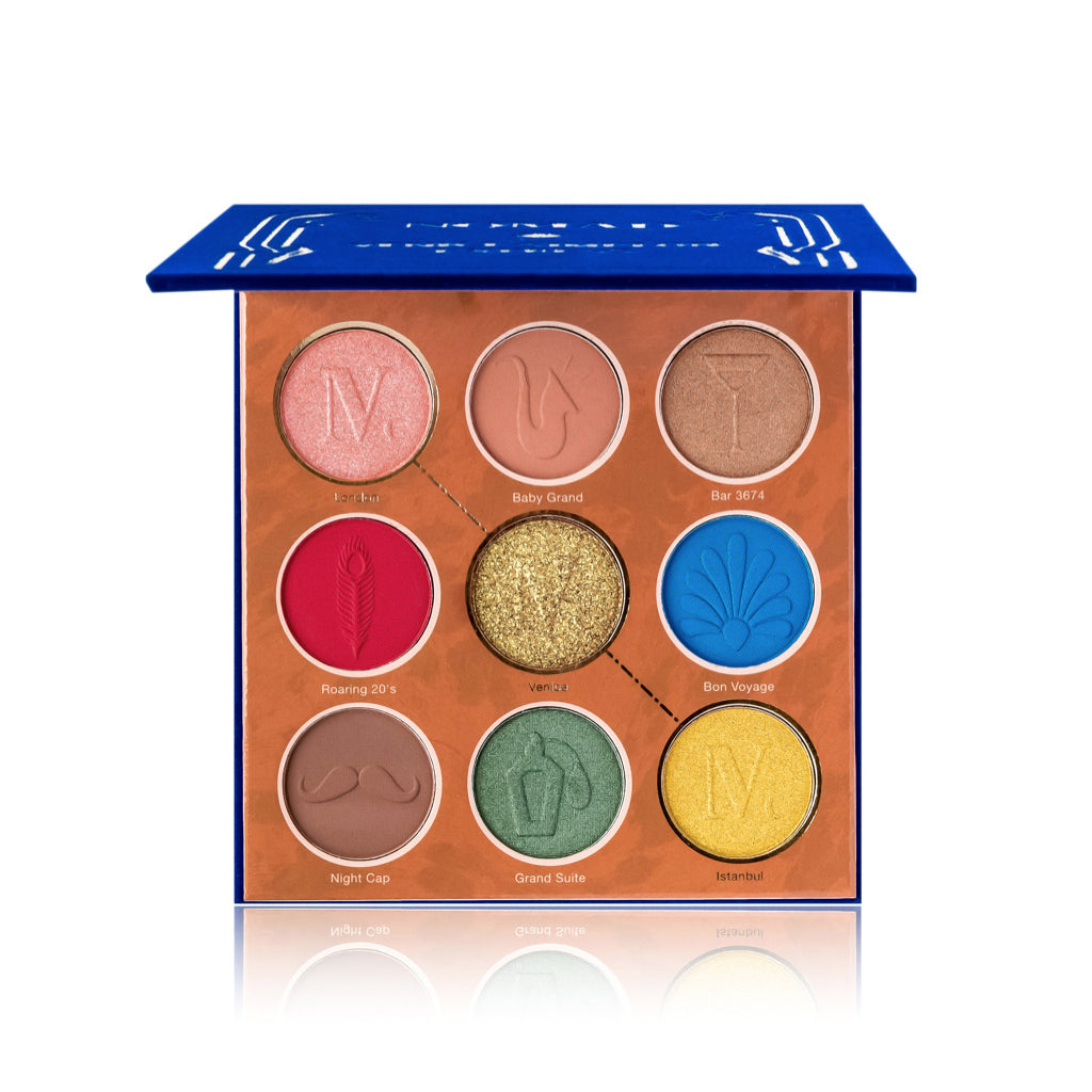 NOMAD x Venice-Simplon Express Carry-on Eyeshadow Palette