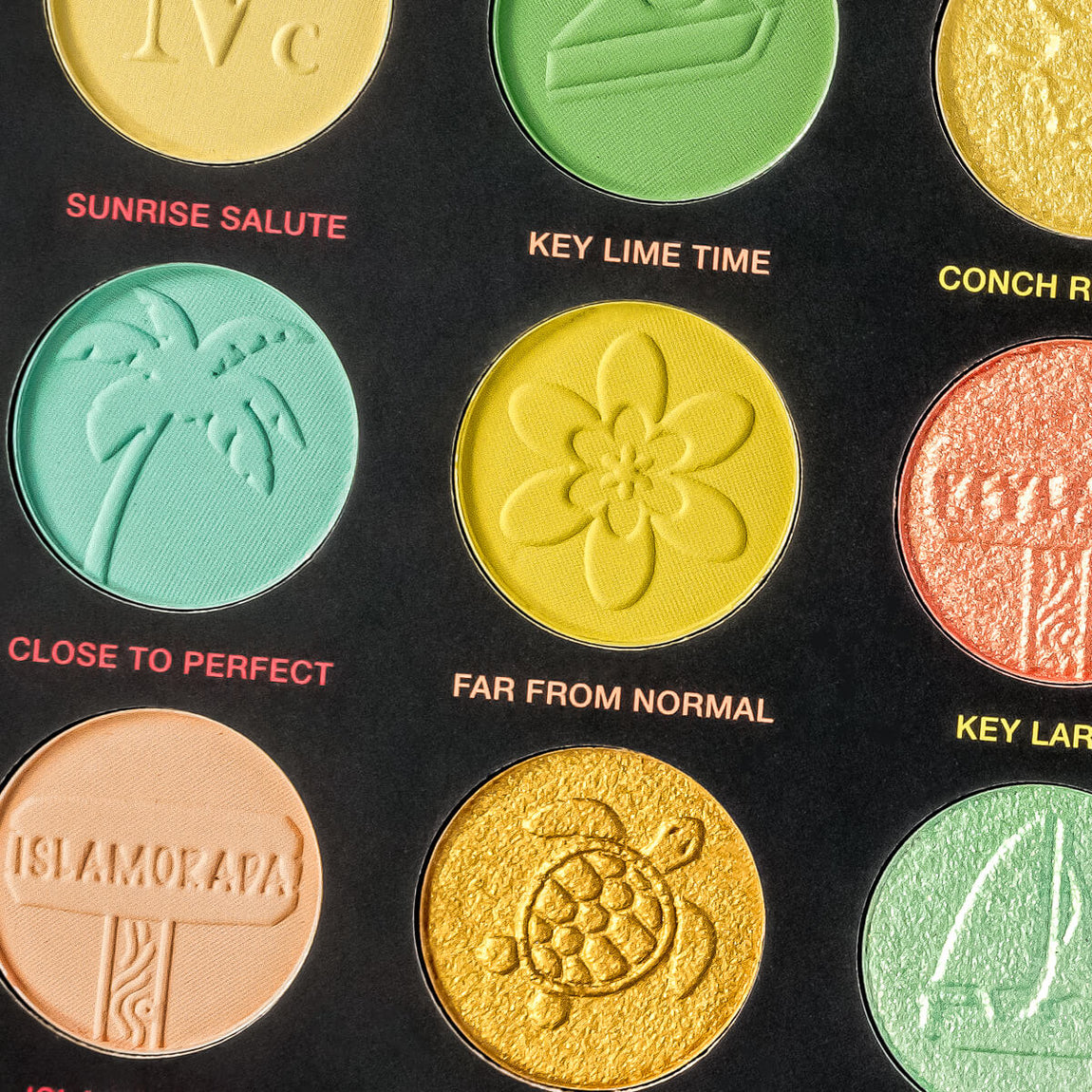 Keys Beachy & Peachy Intense Color Palette