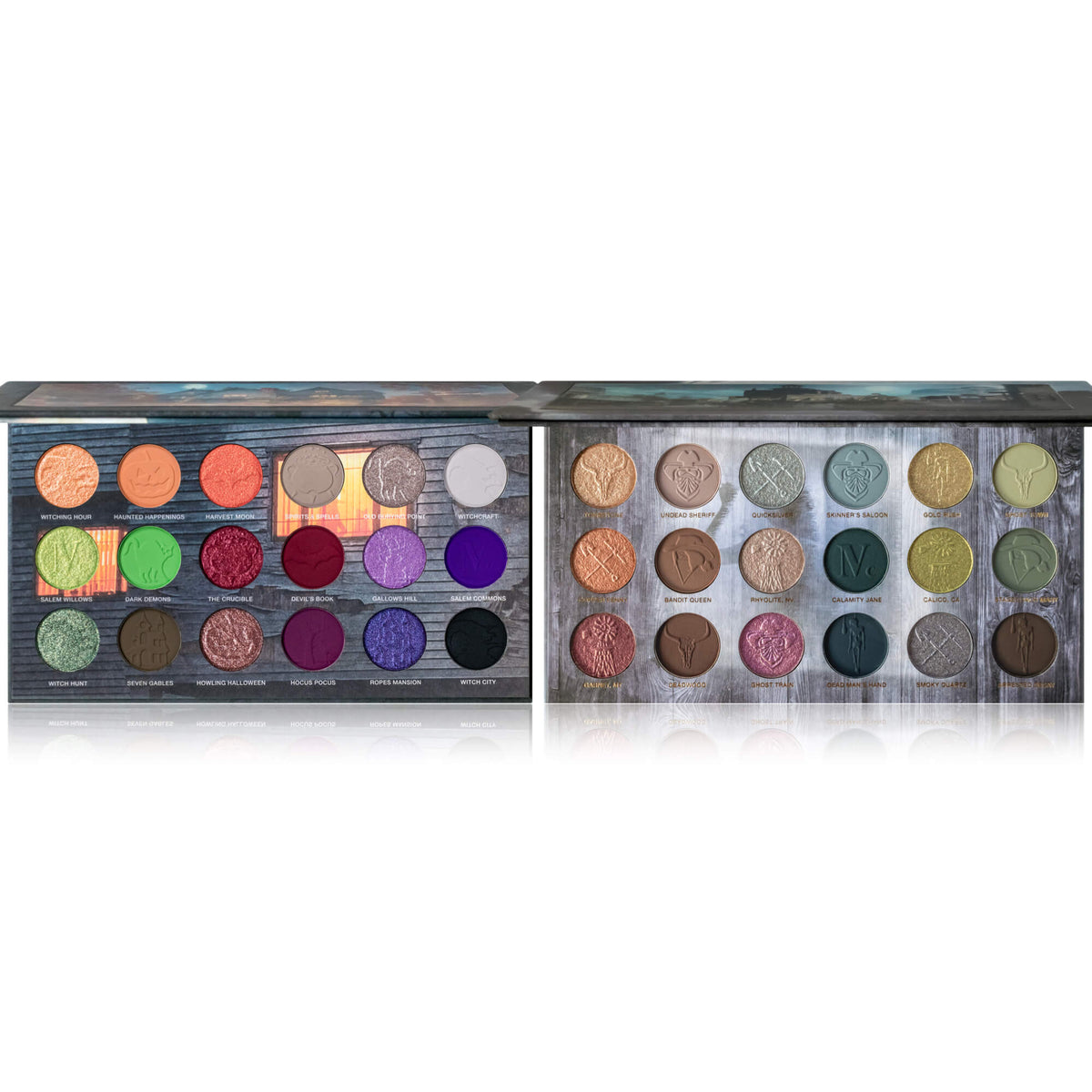 Spooky Season Duo Pack - Witch City Salem & Ghost Town USA Palettes