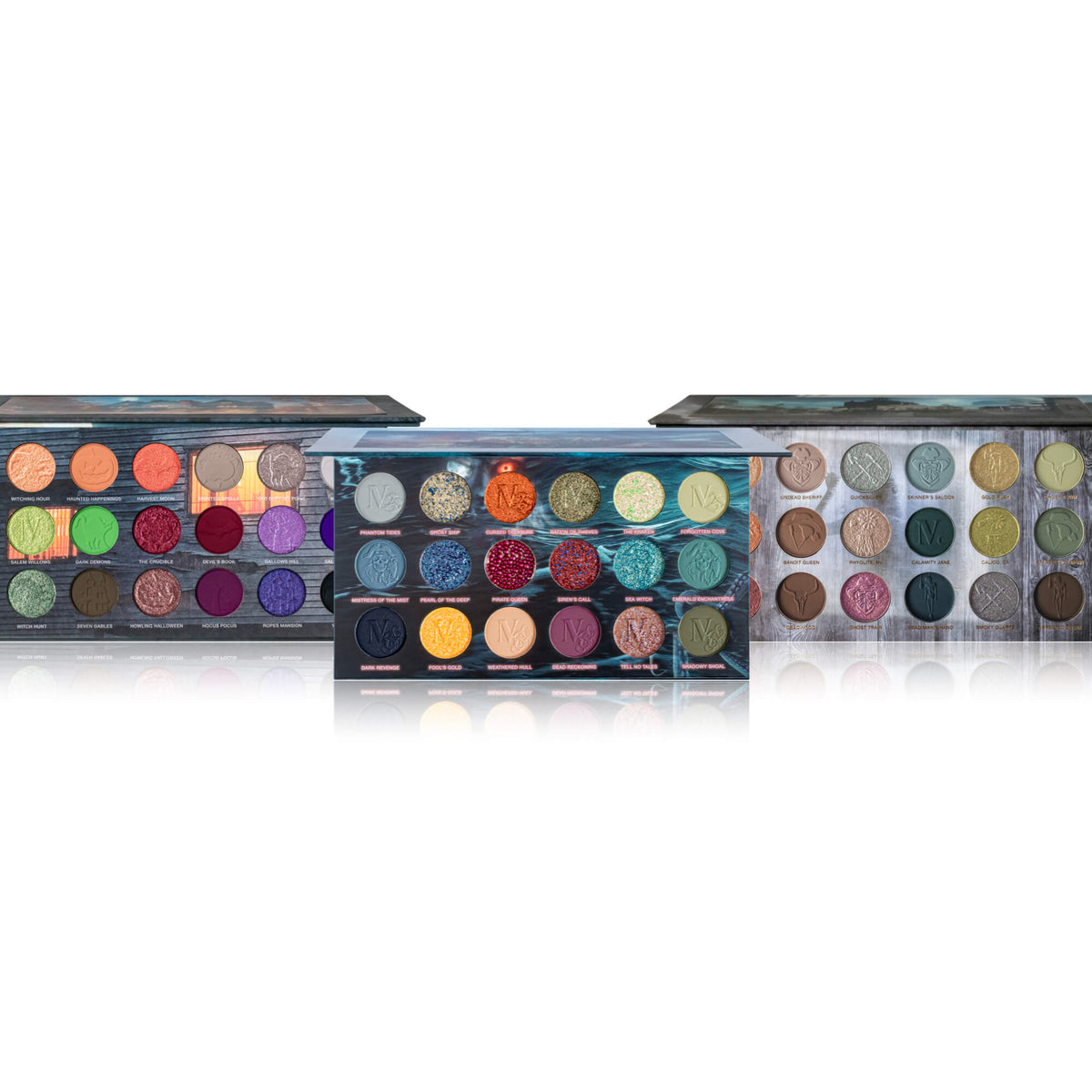 Spooky Season Trio Pack - Phantom Tides, Witch City Salem & Ghost Town USA Palettes