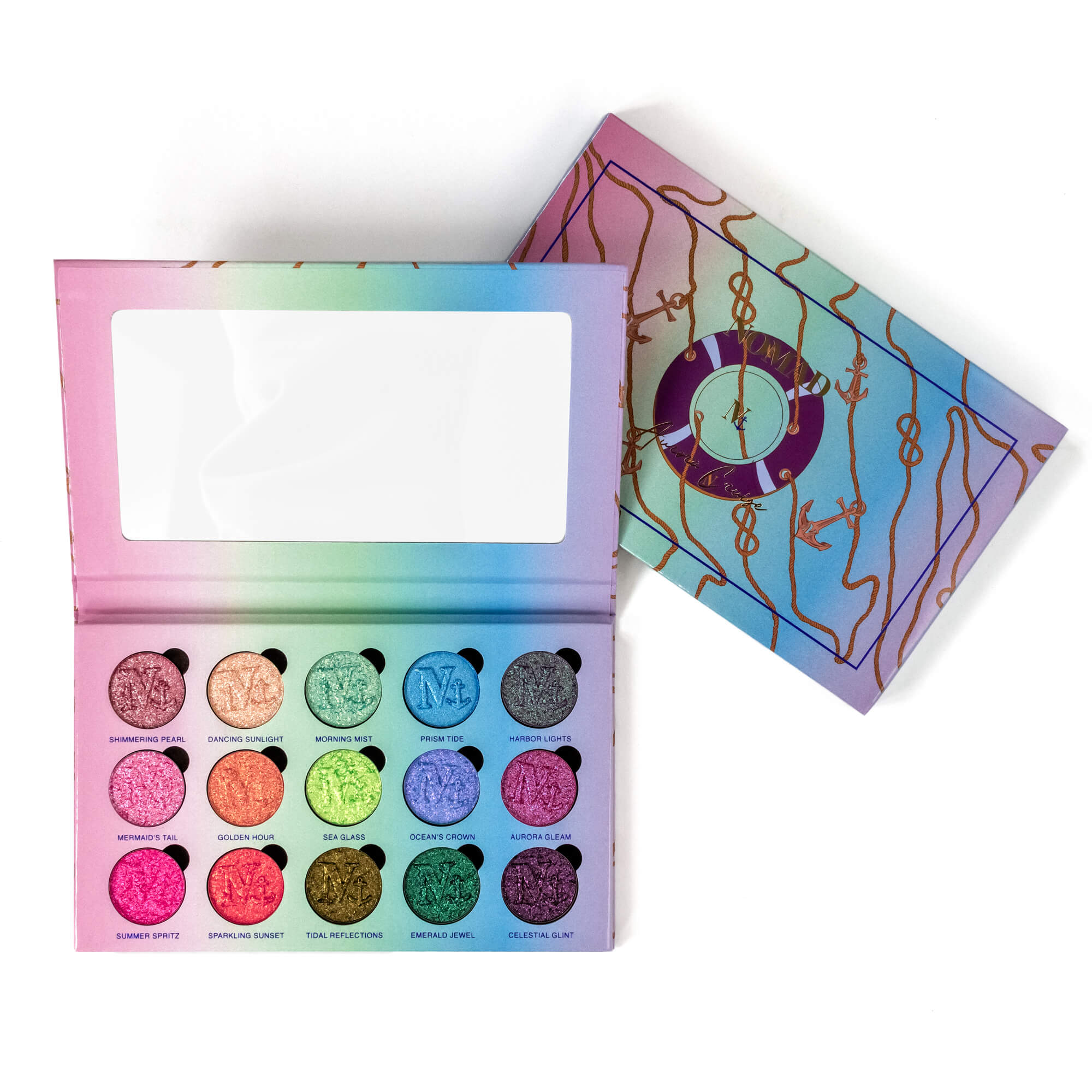 Aurora Cruise Intense Shimmer Color Palette