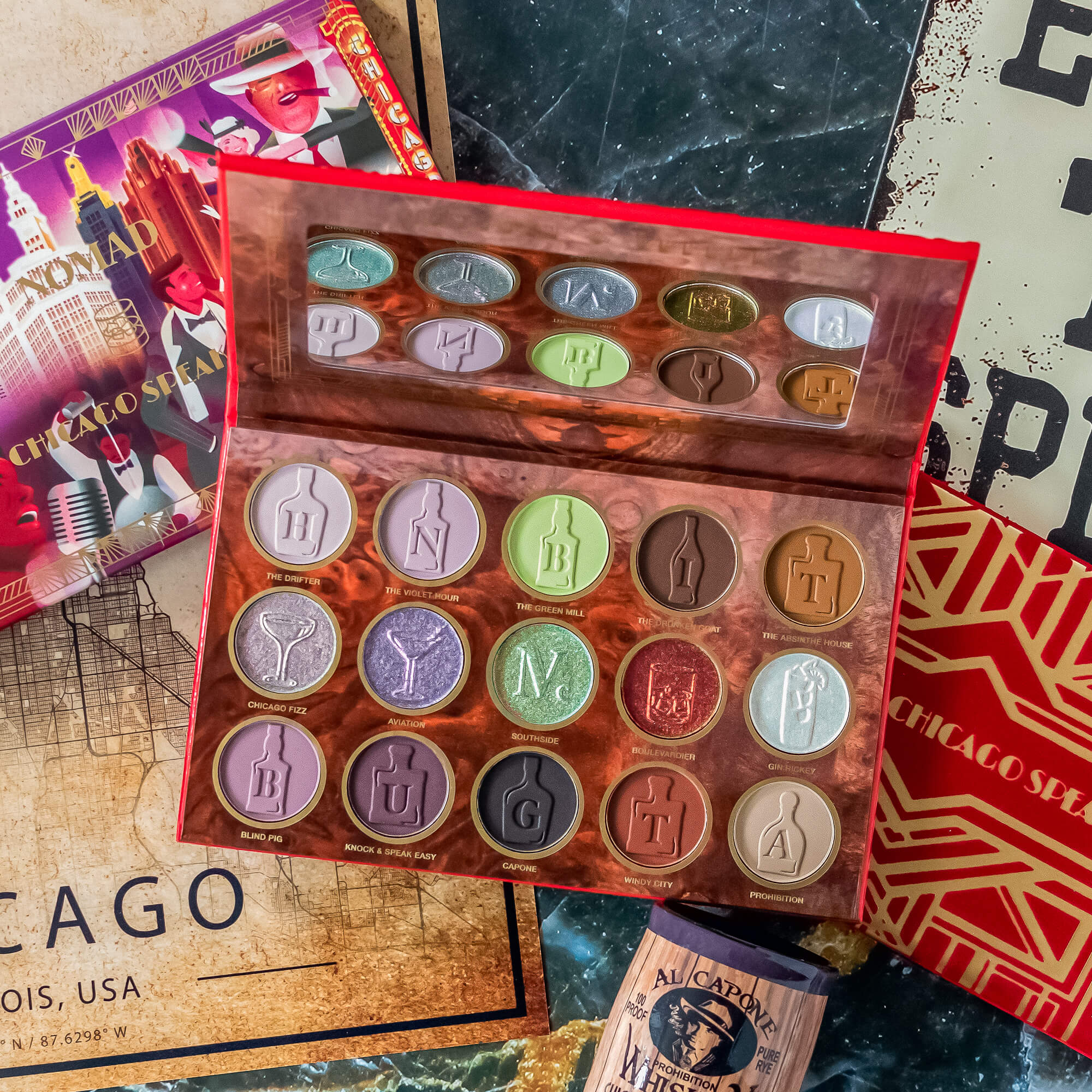 Chicago Speakeasy Intense Color & Chrome Palette