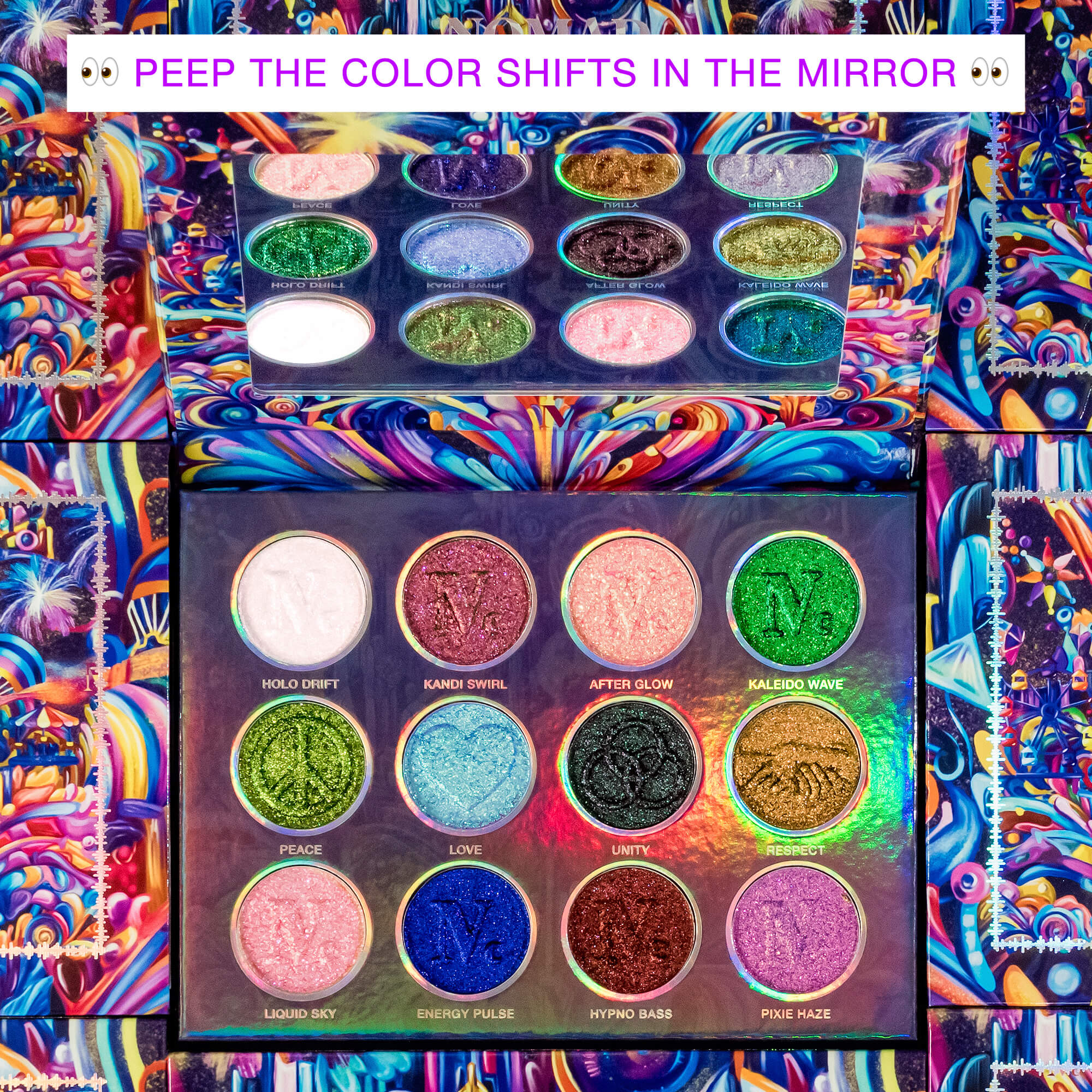 NEW Electric Carnival All Chrome Palette