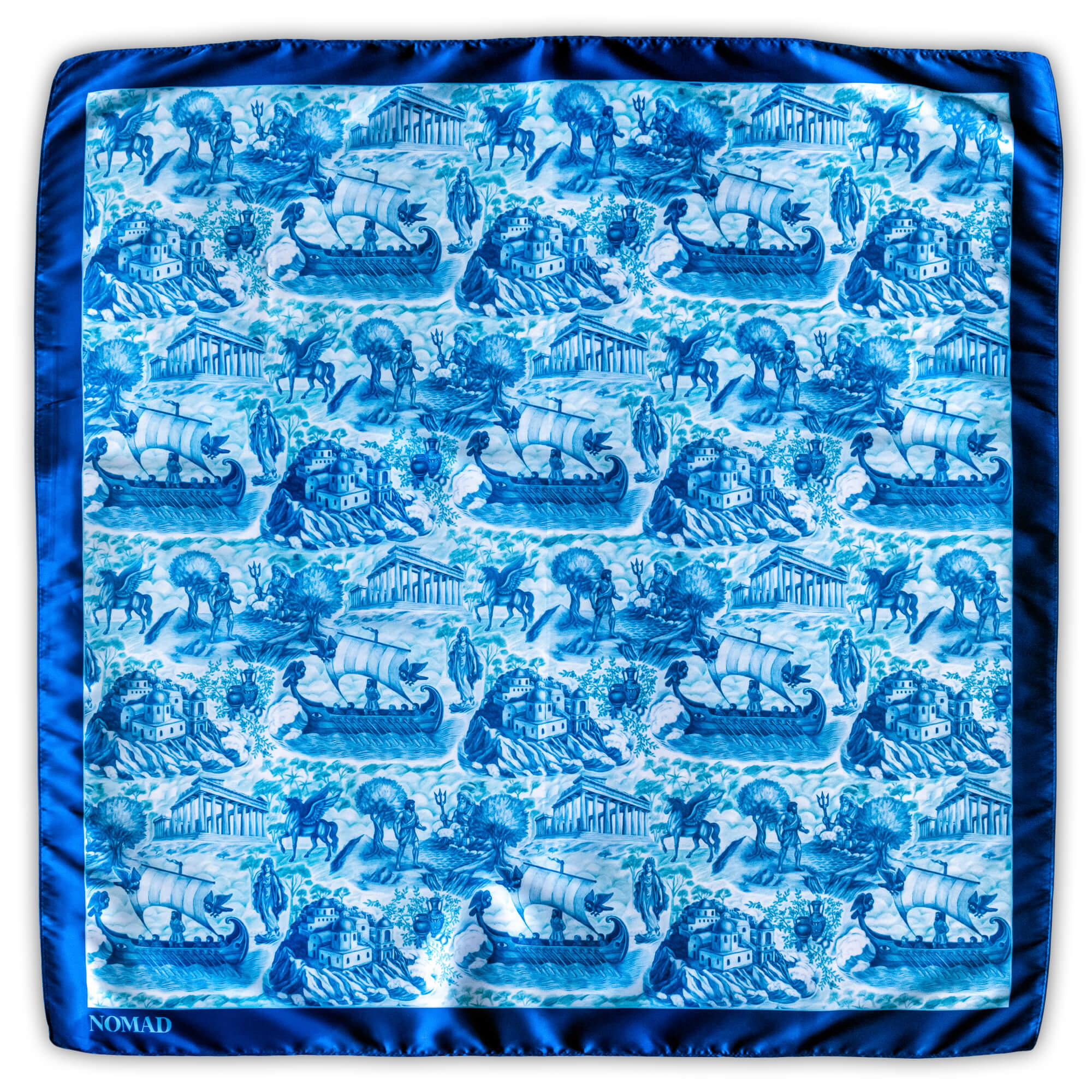 Greek Odyssey Satin Scarf