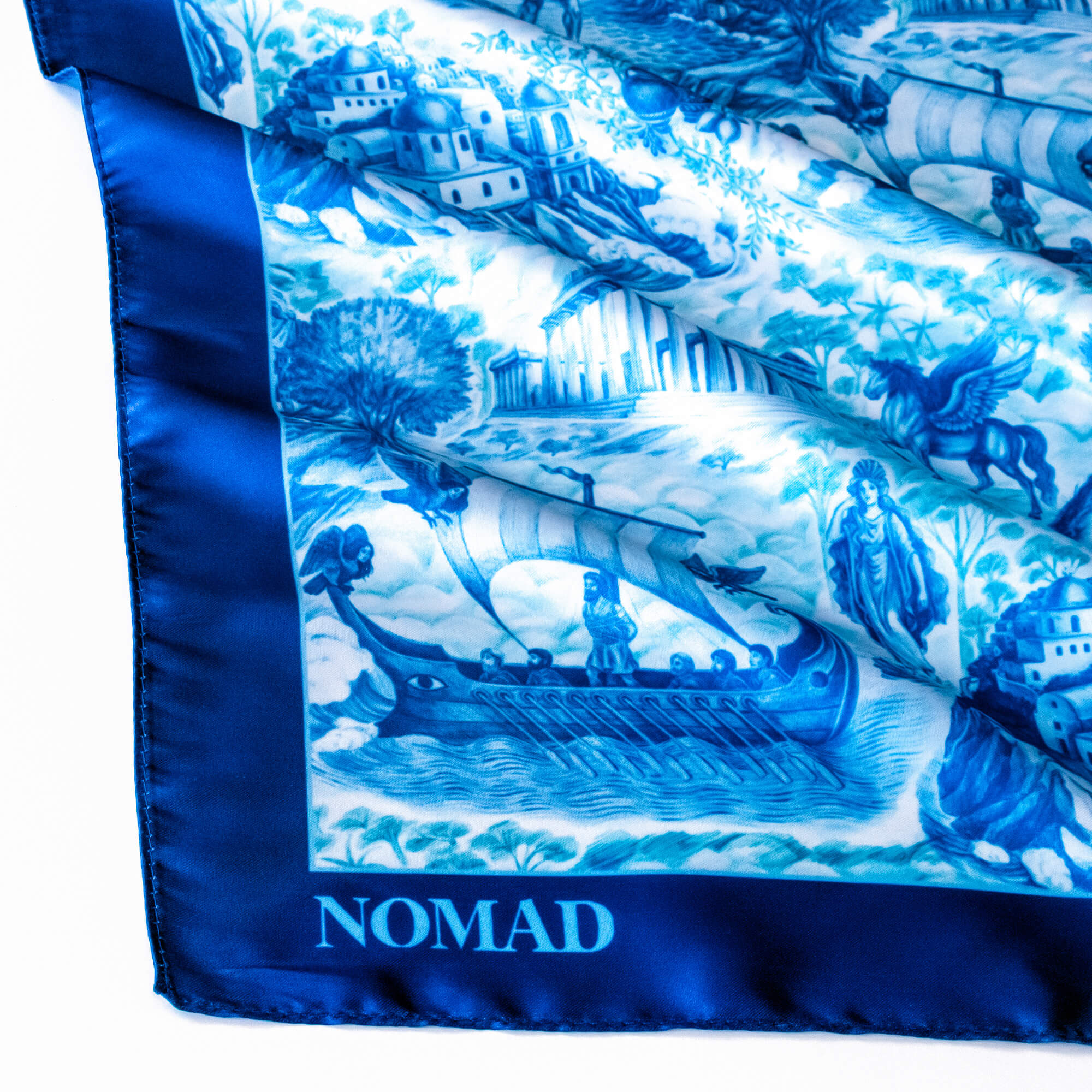 Greek Odyssey Satin Scarf