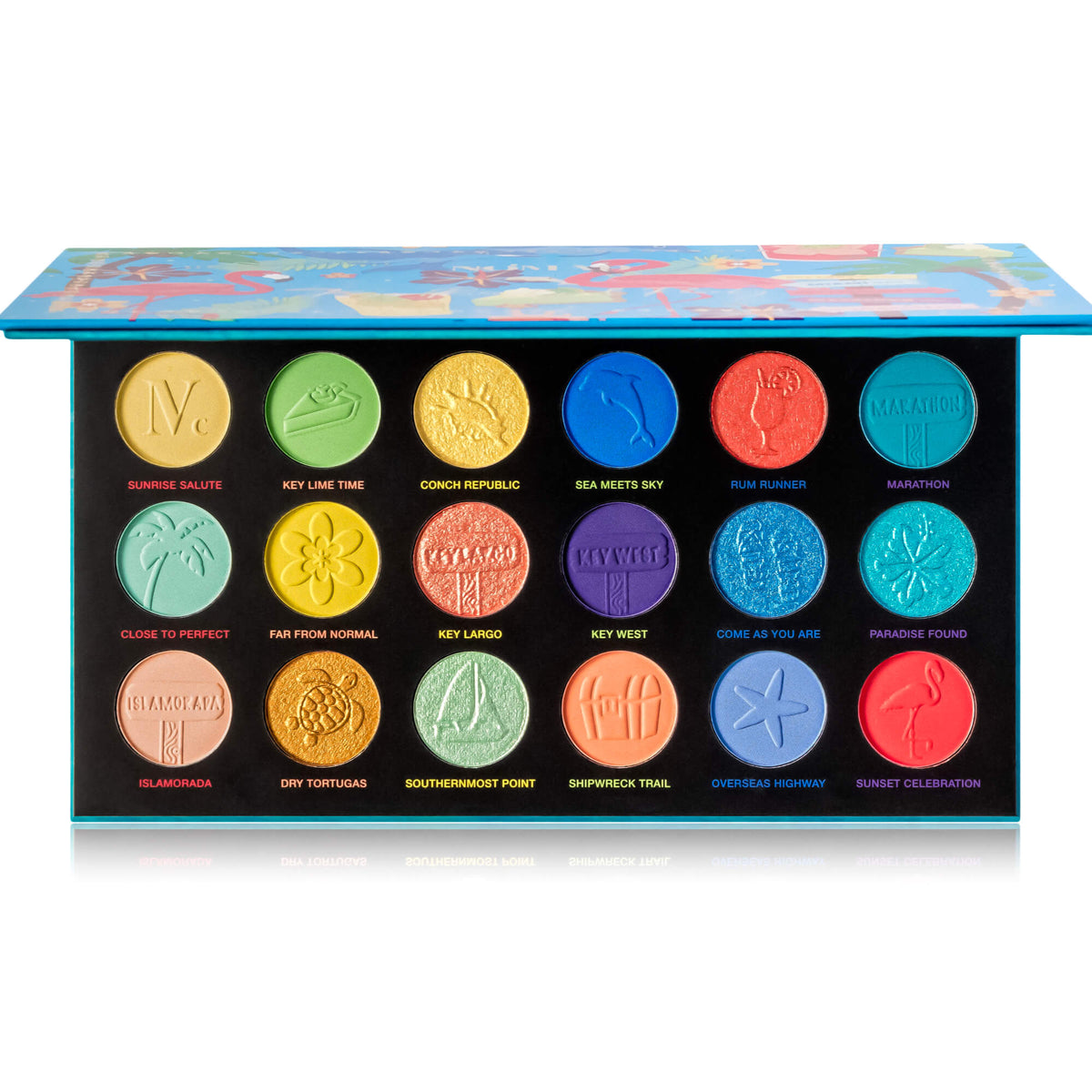 Key Coametics Keys Beachy & Peachy Intense Color Palette