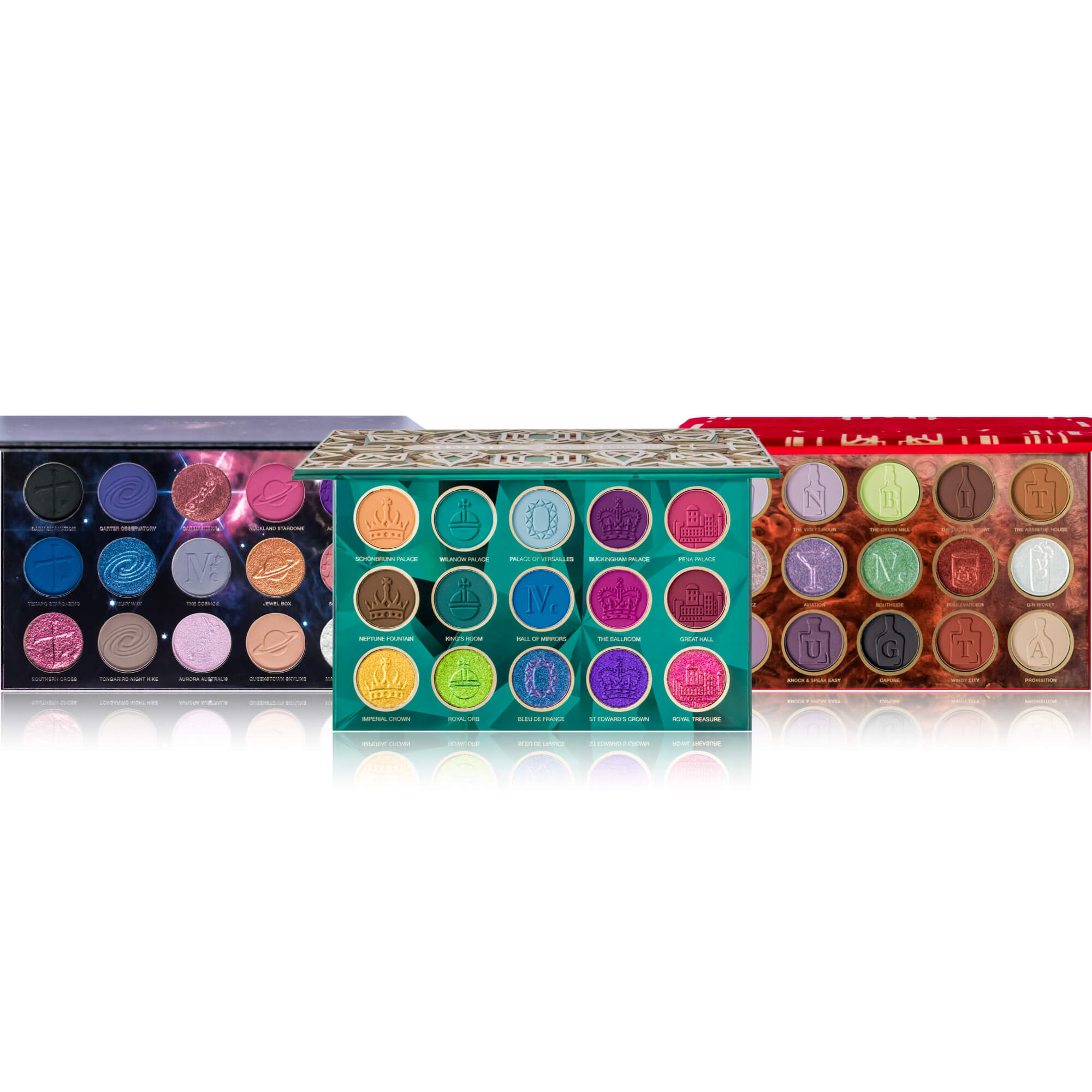 Multi-Chrome Combo Pack - Royal Europe, New Zealand Stargazing & Chicago Speakeasy Palettes