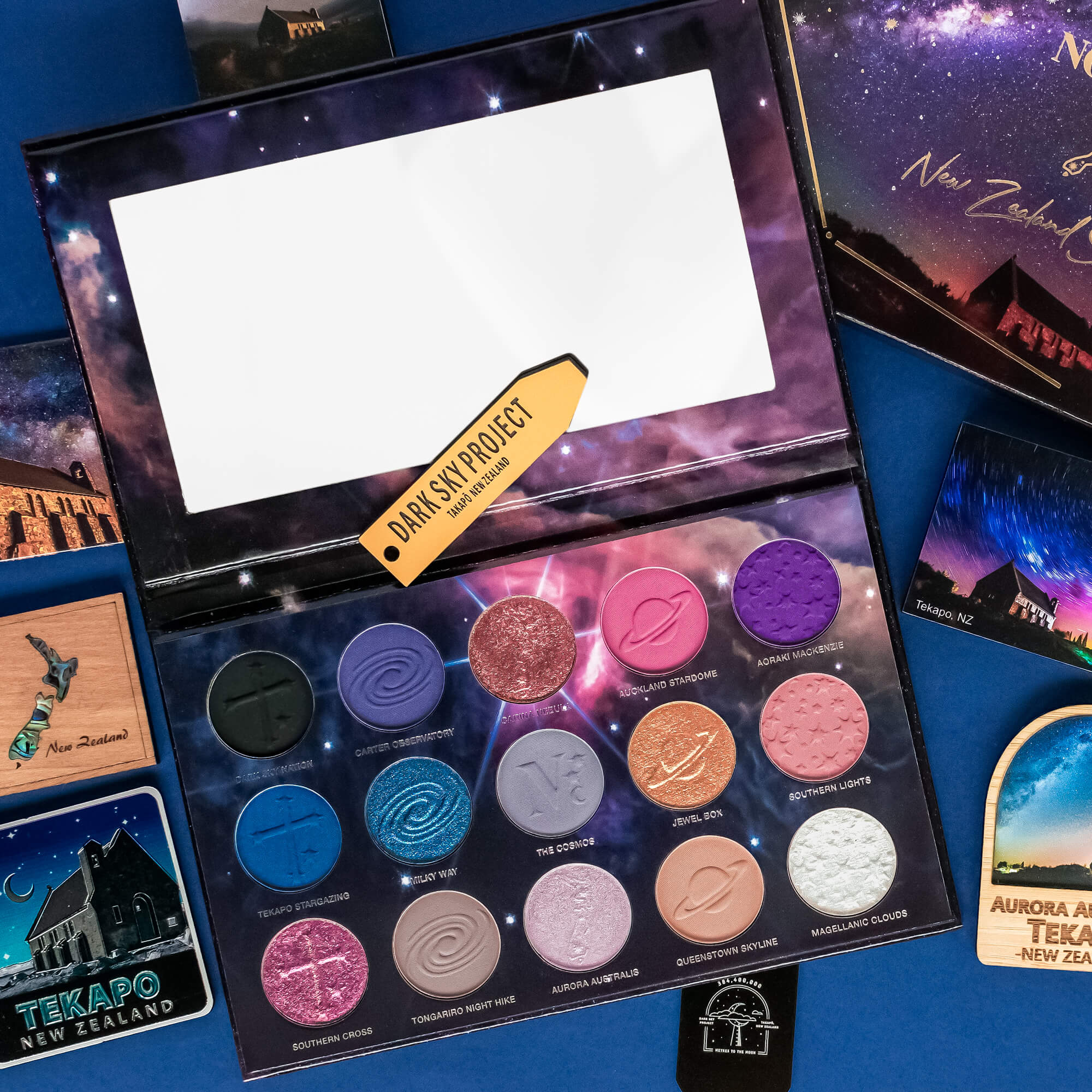 New Zealand Stargazing Intense Color & Chrome Palette