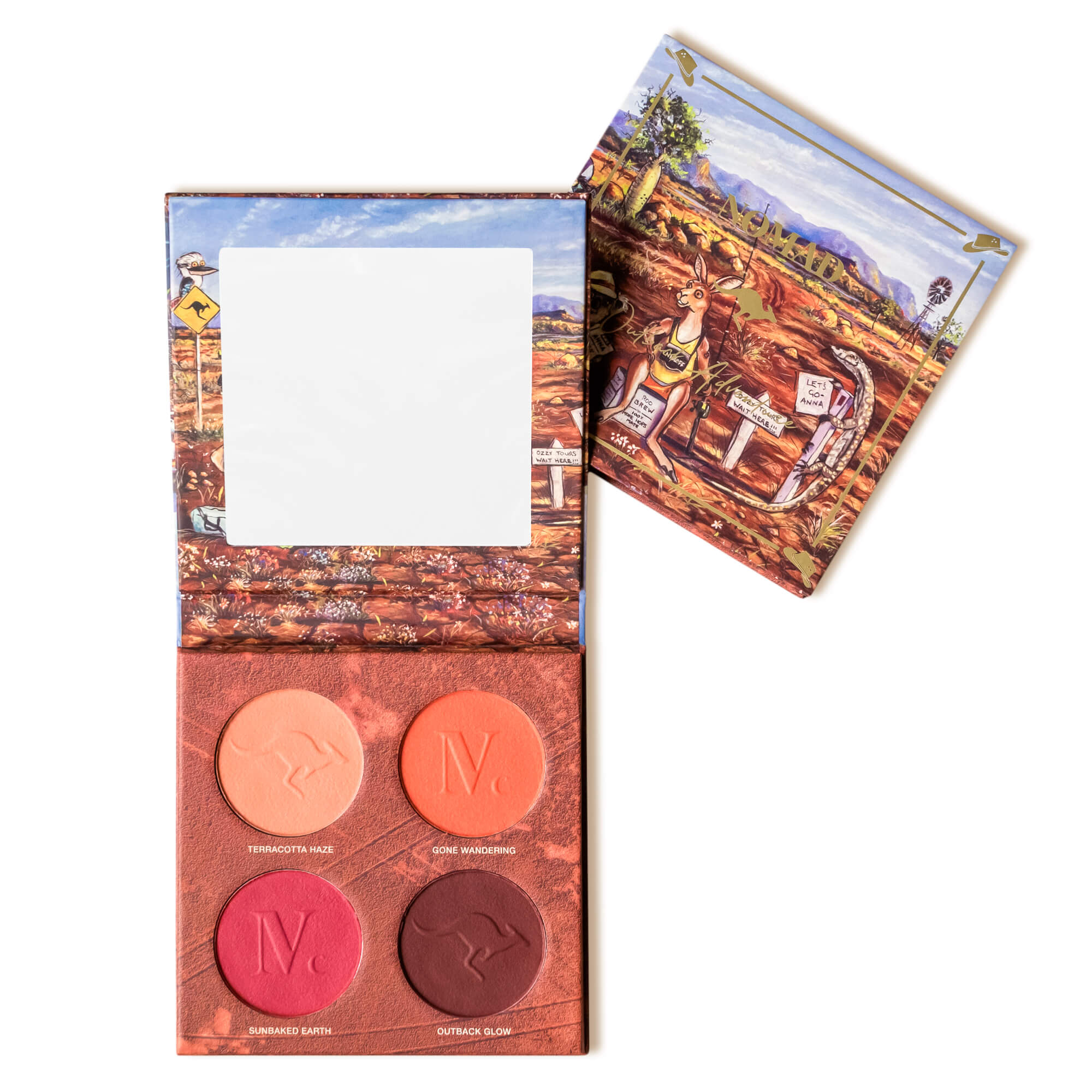 Outback Adventure Cream Blush Palette - Sunbaked Earth