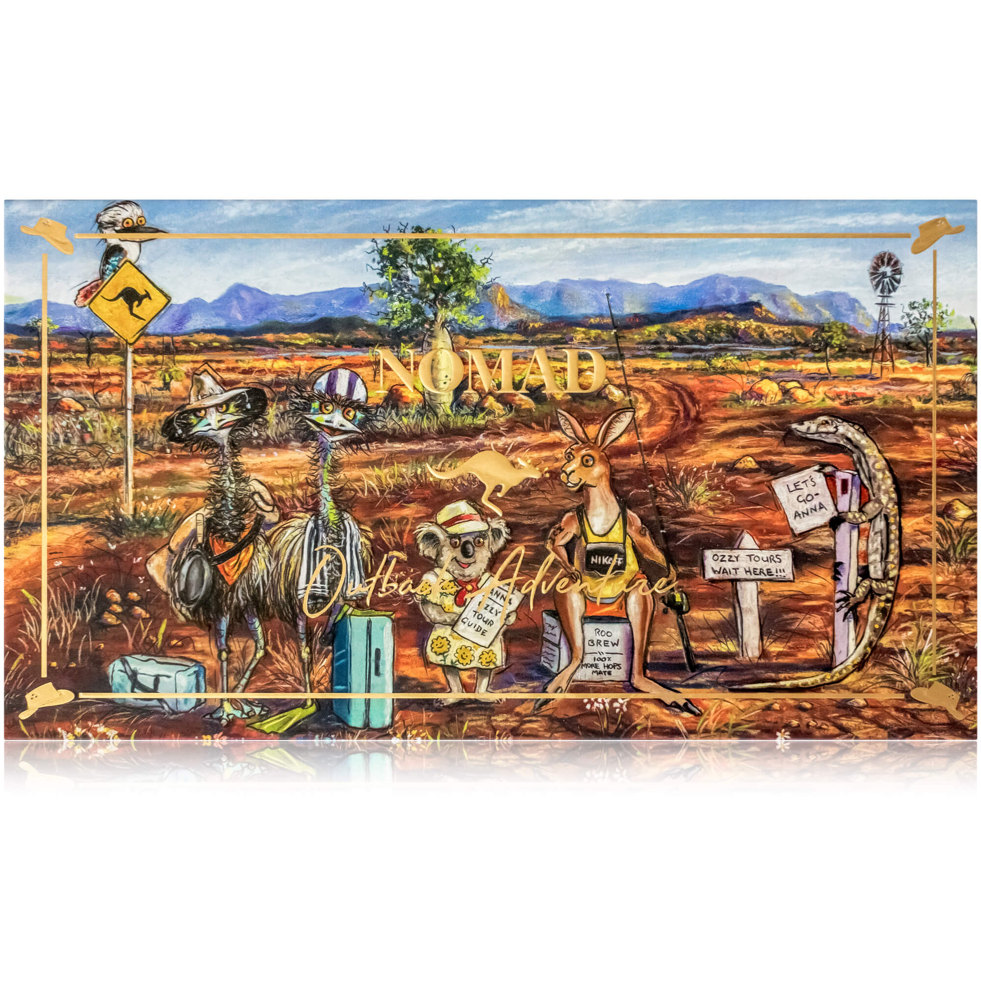 Outback Adventure Intense Color & Chrome Palette