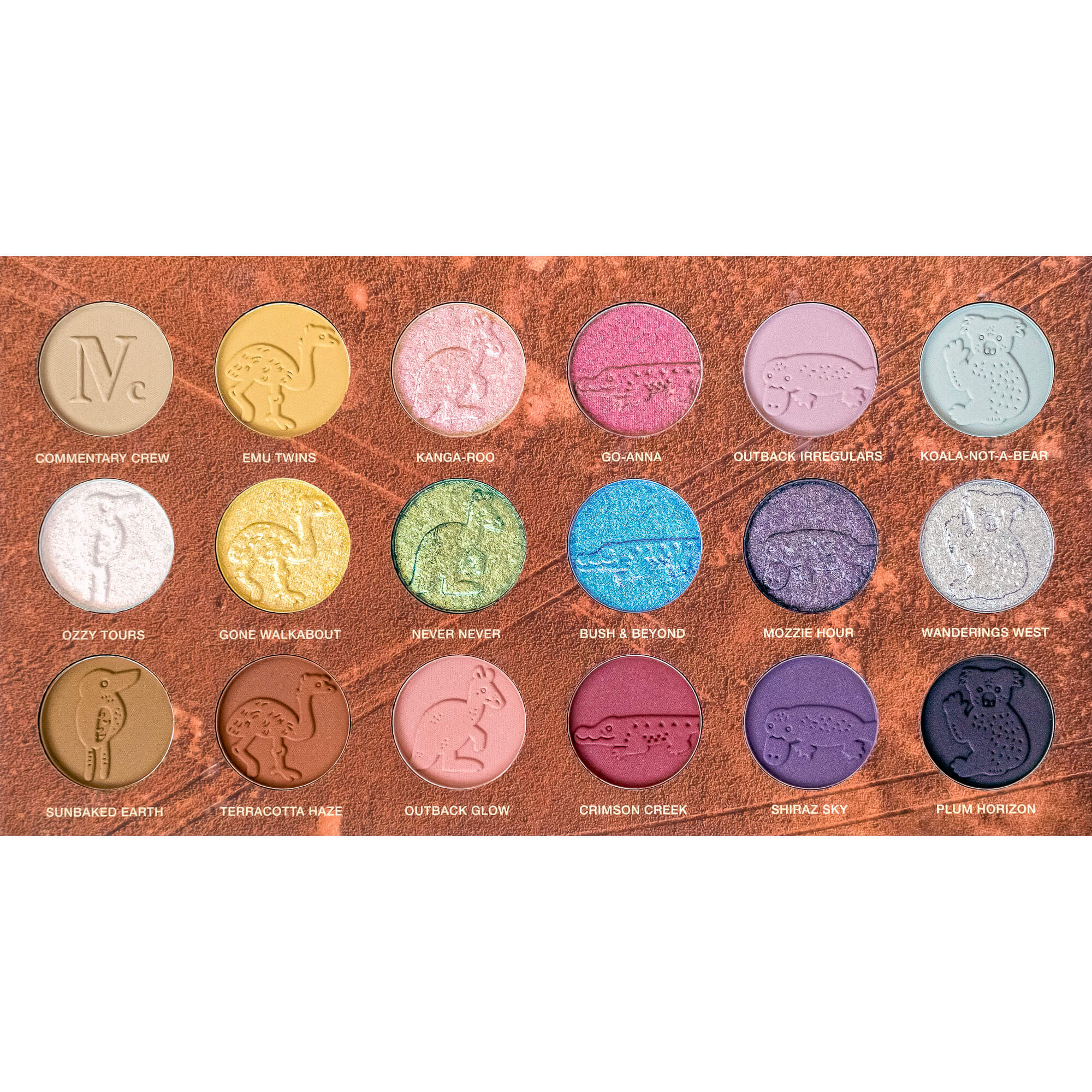 Outback Adventure Intense Color & Chrome Palette